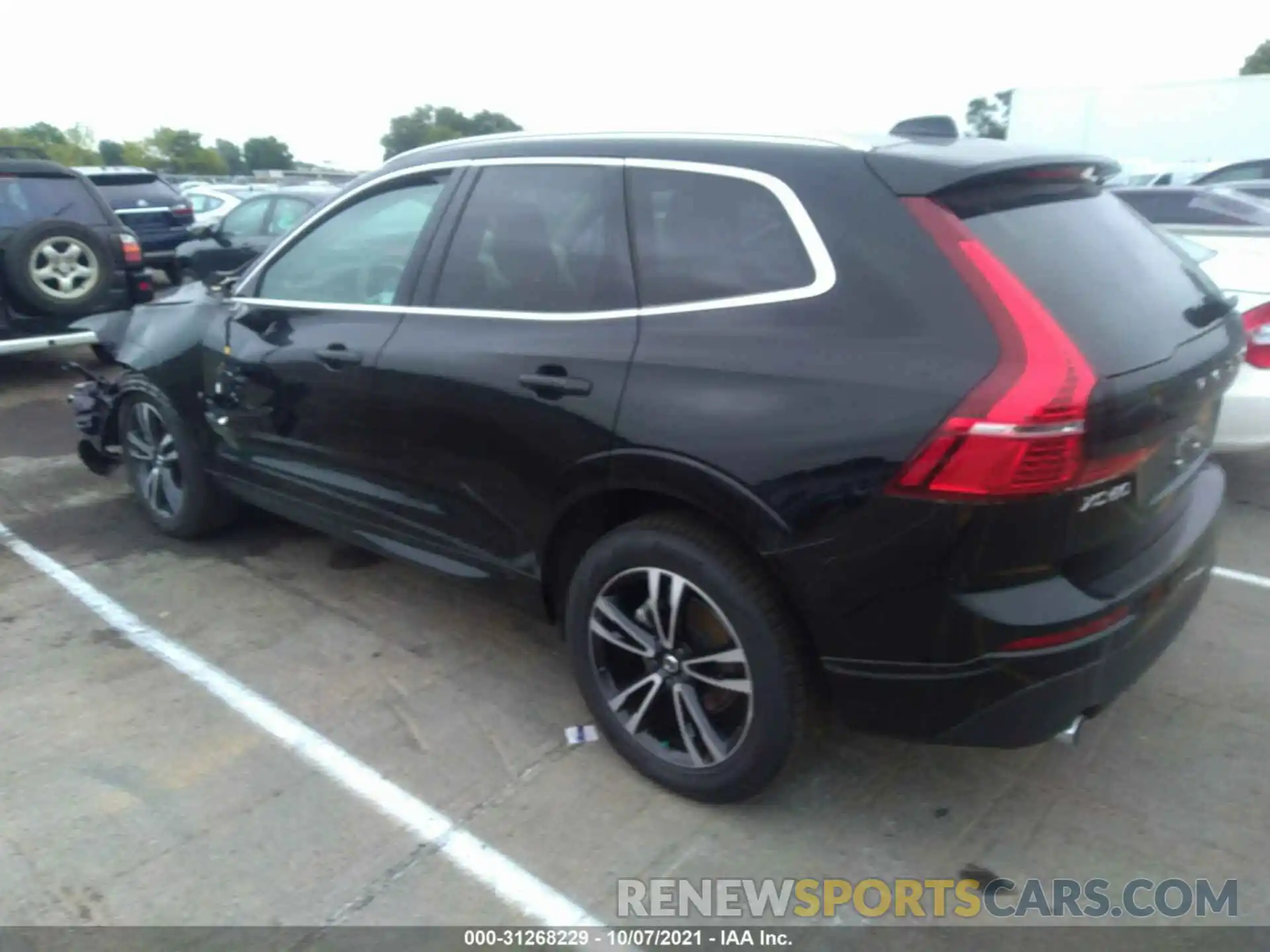 3 Photograph of a damaged car YV4102RK6M1734644 VOLVO XC60 2021