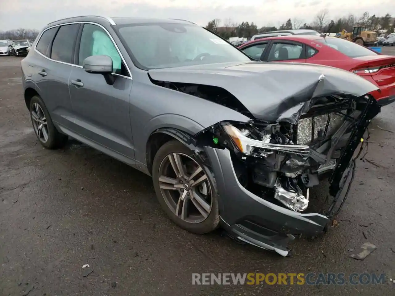 1 Photograph of a damaged car YV4102RK6M1828345 VOLVO XC60 2021