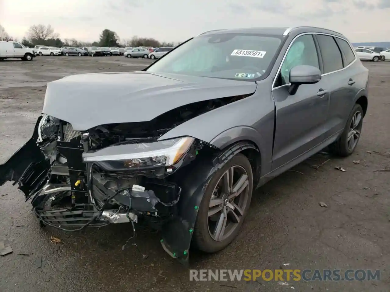 2 Photograph of a damaged car YV4102RK6M1828345 VOLVO XC60 2021