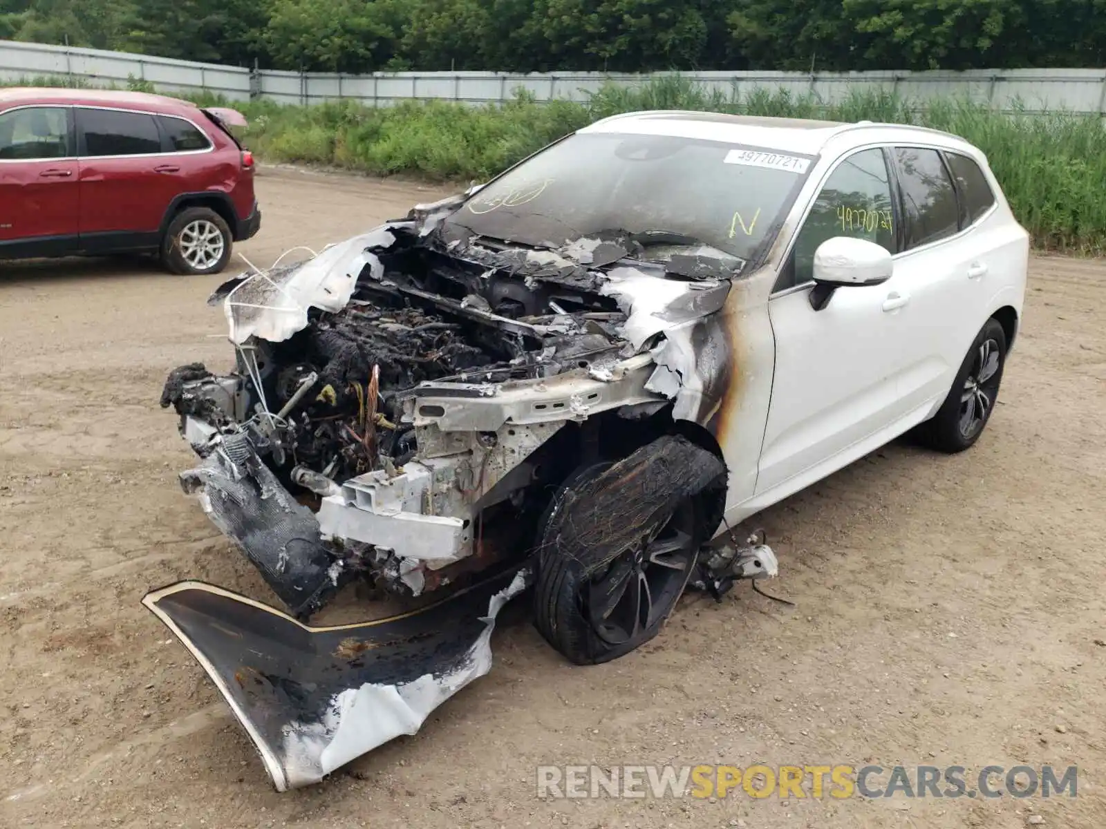 2 Photograph of a damaged car YV4102RK6M1840172 VOLVO XC60 2021