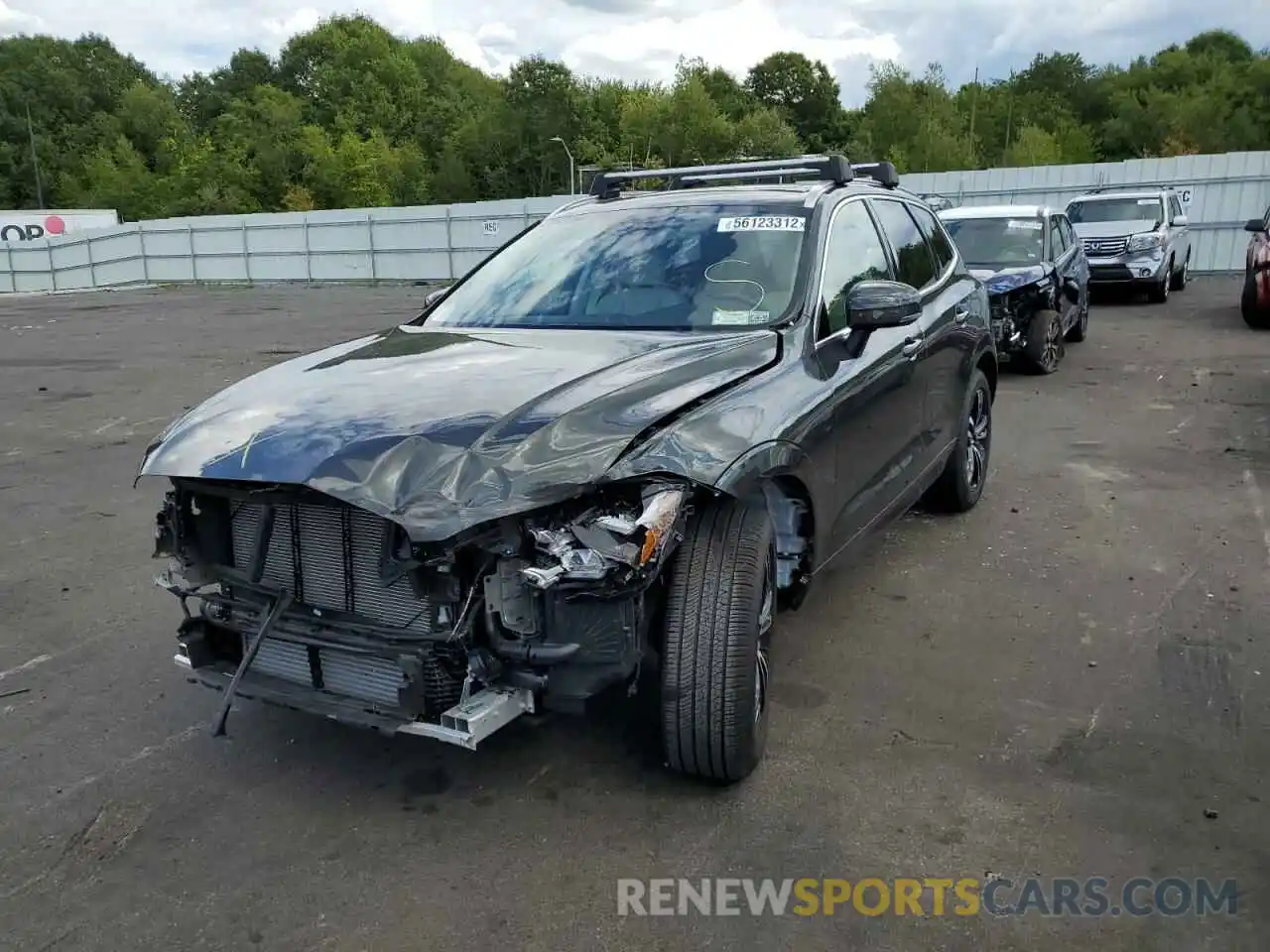 2 Photograph of a damaged car YV4102RK6M1850345 VOLVO XC60 2021