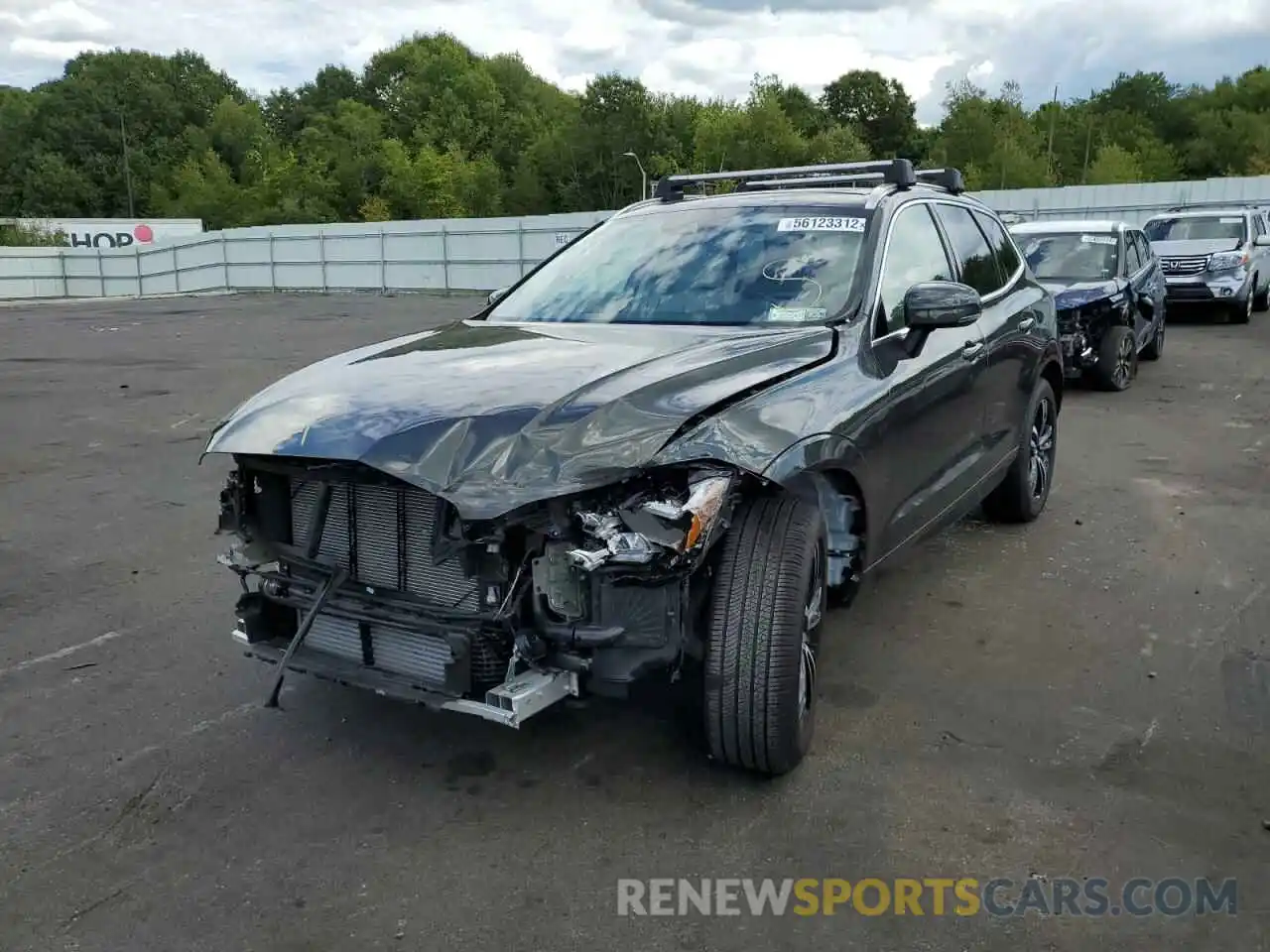 9 Photograph of a damaged car YV4102RK6M1850345 VOLVO XC60 2021