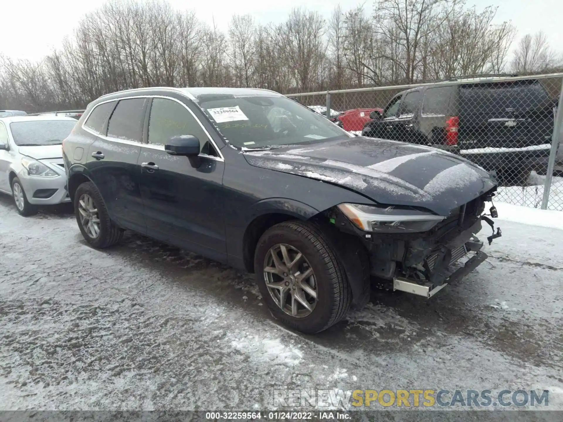 1 Photograph of a damaged car YV4102RK7M1798188 VOLVO XC60 2021