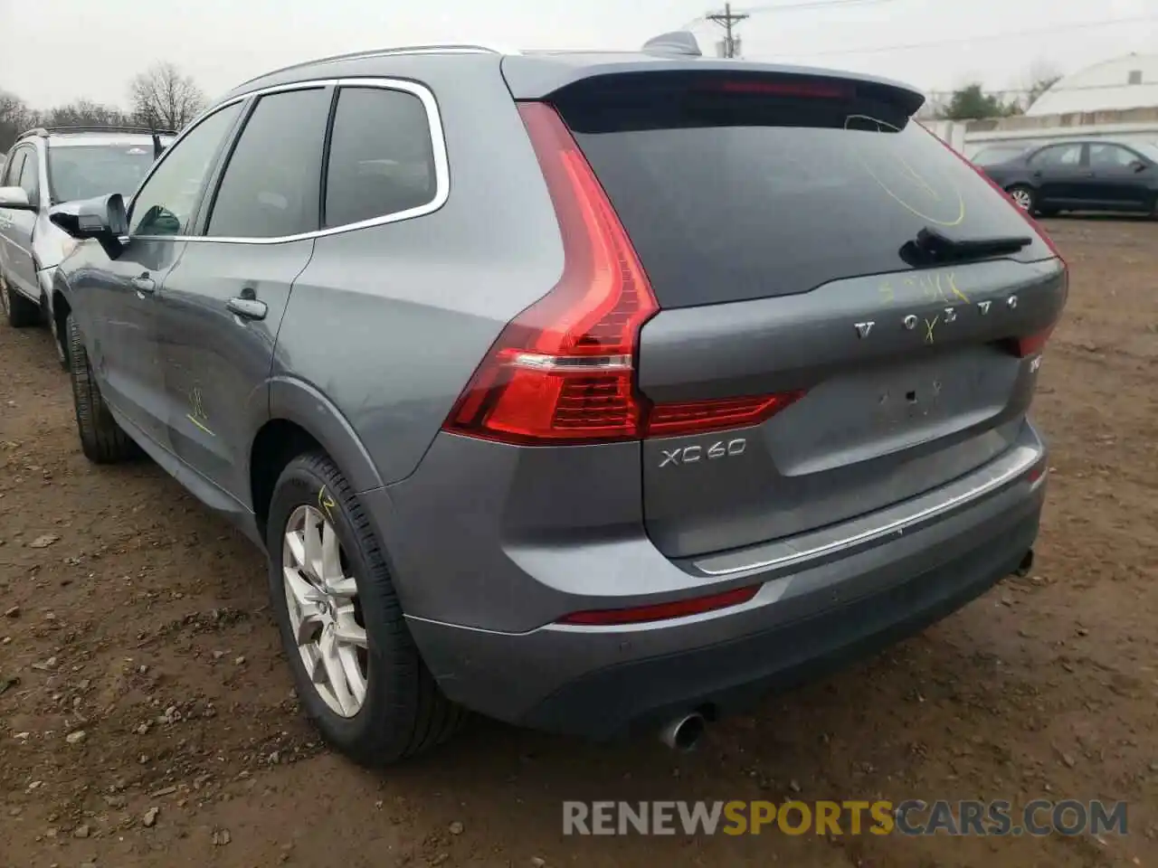 3 Photograph of a damaged car YV4102RK9M1733326 VOLVO XC60 2021