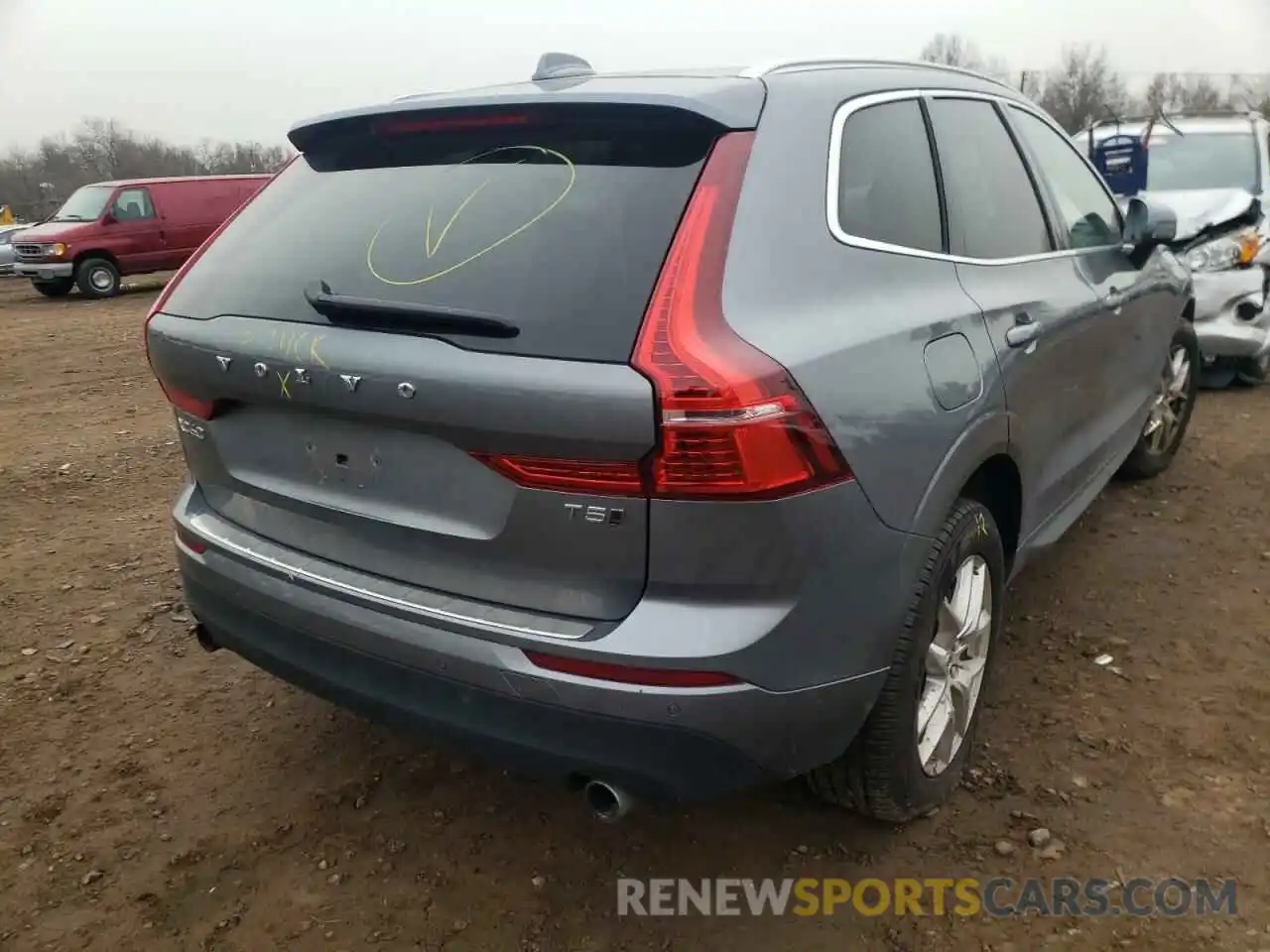 4 Photograph of a damaged car YV4102RK9M1733326 VOLVO XC60 2021