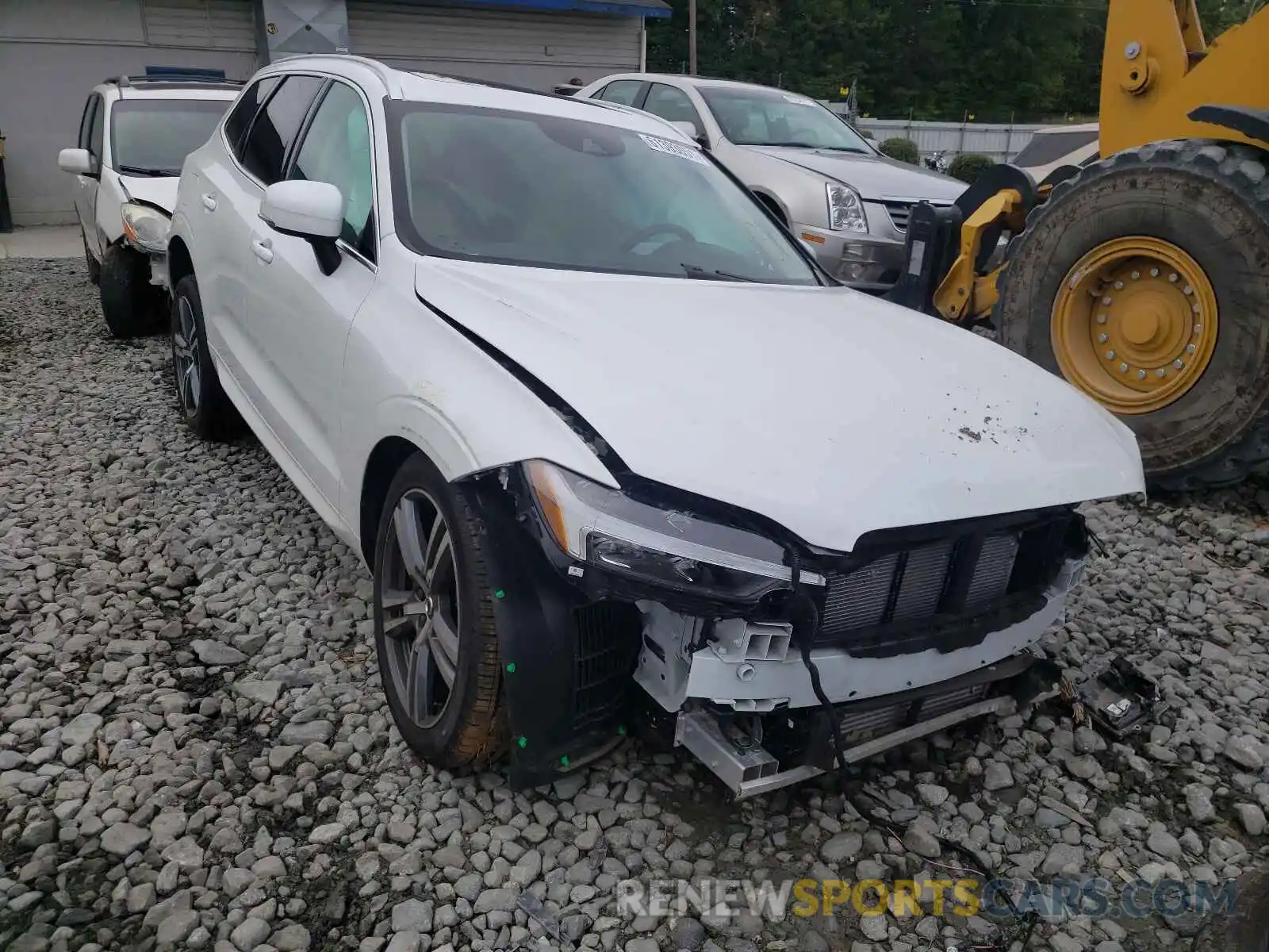 1 Photograph of a damaged car YV4102RK9M1763636 VOLVO XC60 2021