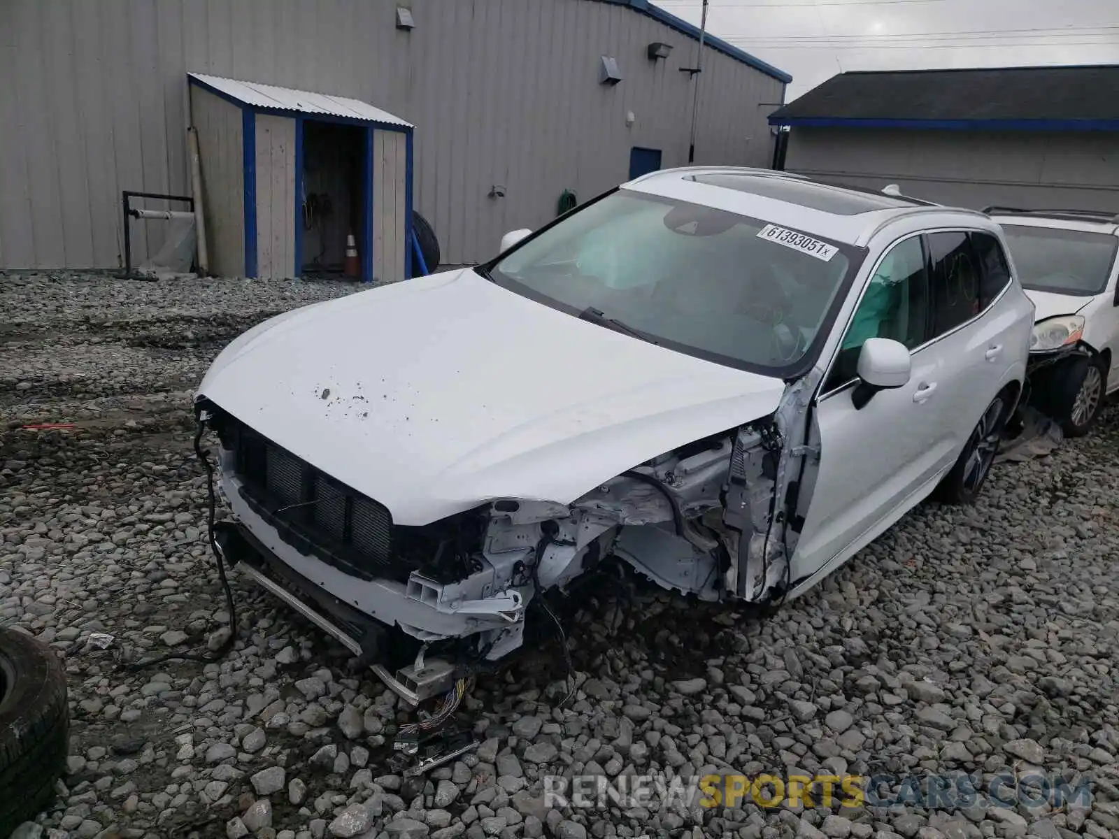 2 Photograph of a damaged car YV4102RK9M1763636 VOLVO XC60 2021