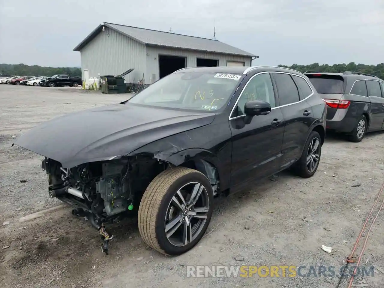 2 Photograph of a damaged car YV4102RKXM1689773 VOLVO XC60 2021