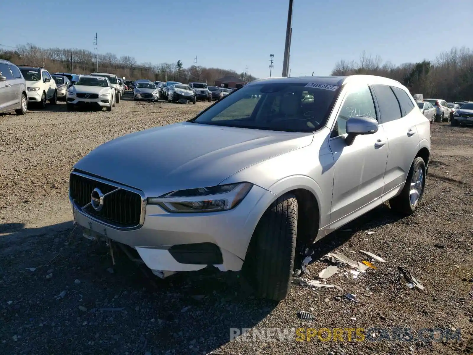 2 Photograph of a damaged car YV4102RKXM1738552 VOLVO XC60 2021