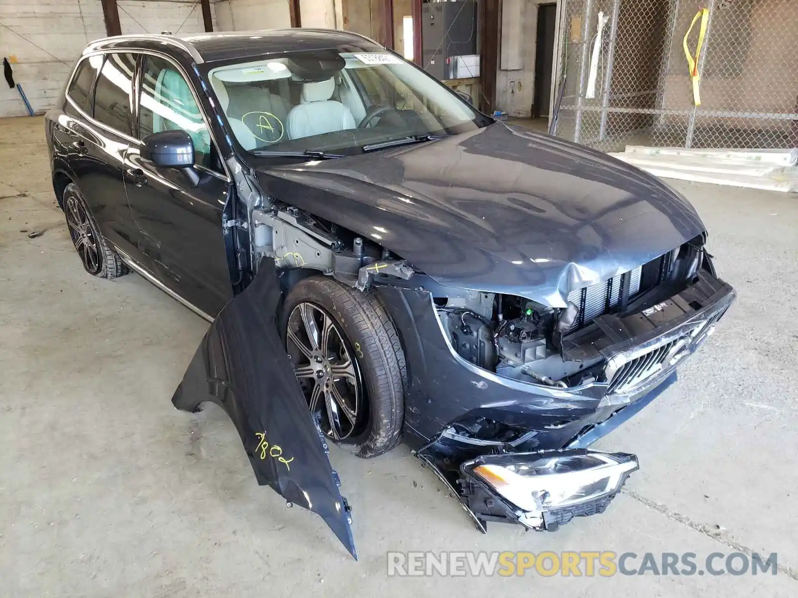 1 Photograph of a damaged car YV4102RL0M1710655 VOLVO XC60 2021