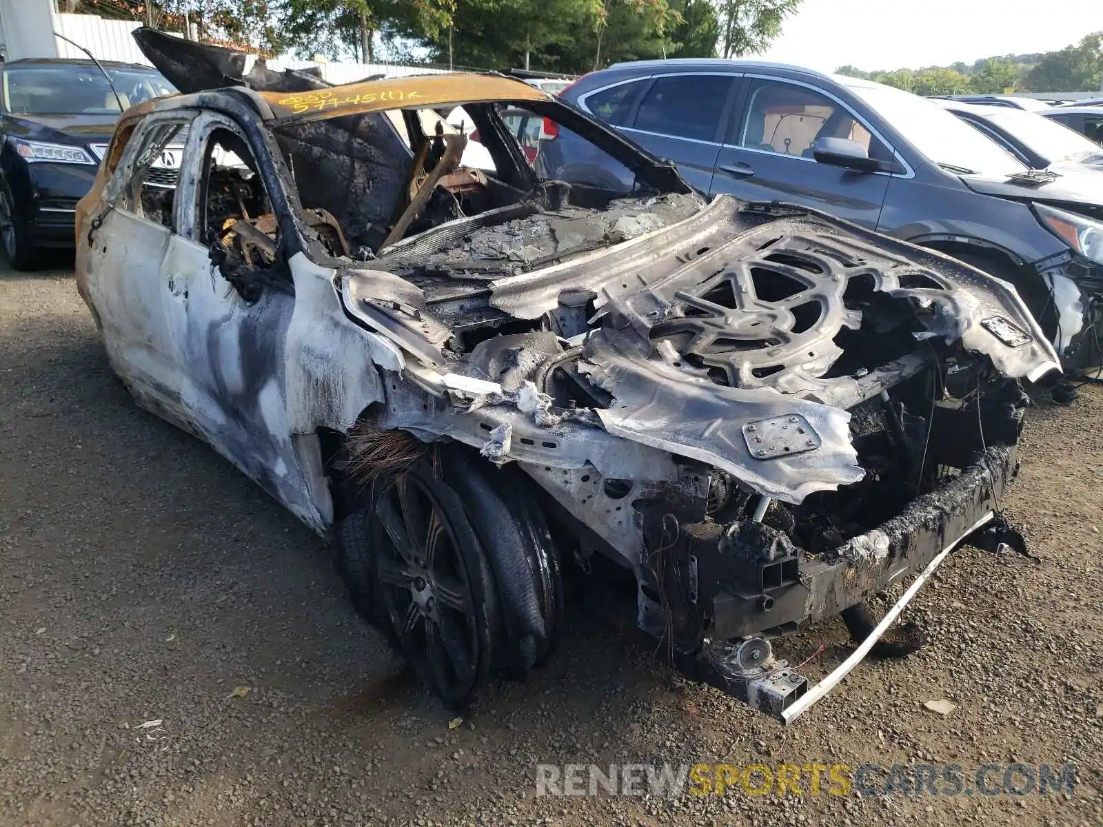 1 Photograph of a damaged car YV4102RL2M1803550 VOLVO XC60 2021