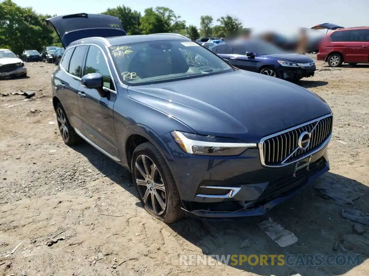 1 Photograph of a damaged car YV4102RL4M1820611 VOLVO XC60 2021