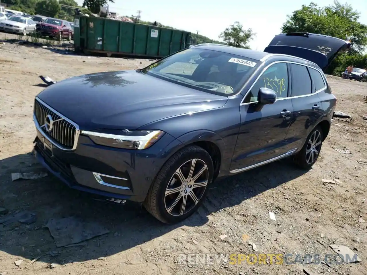 2 Photograph of a damaged car YV4102RL4M1820611 VOLVO XC60 2021