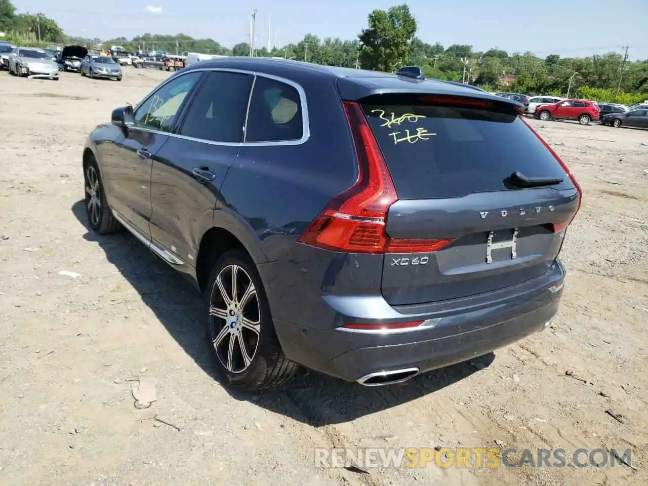 3 Photograph of a damaged car YV4102RL4M1820611 VOLVO XC60 2021