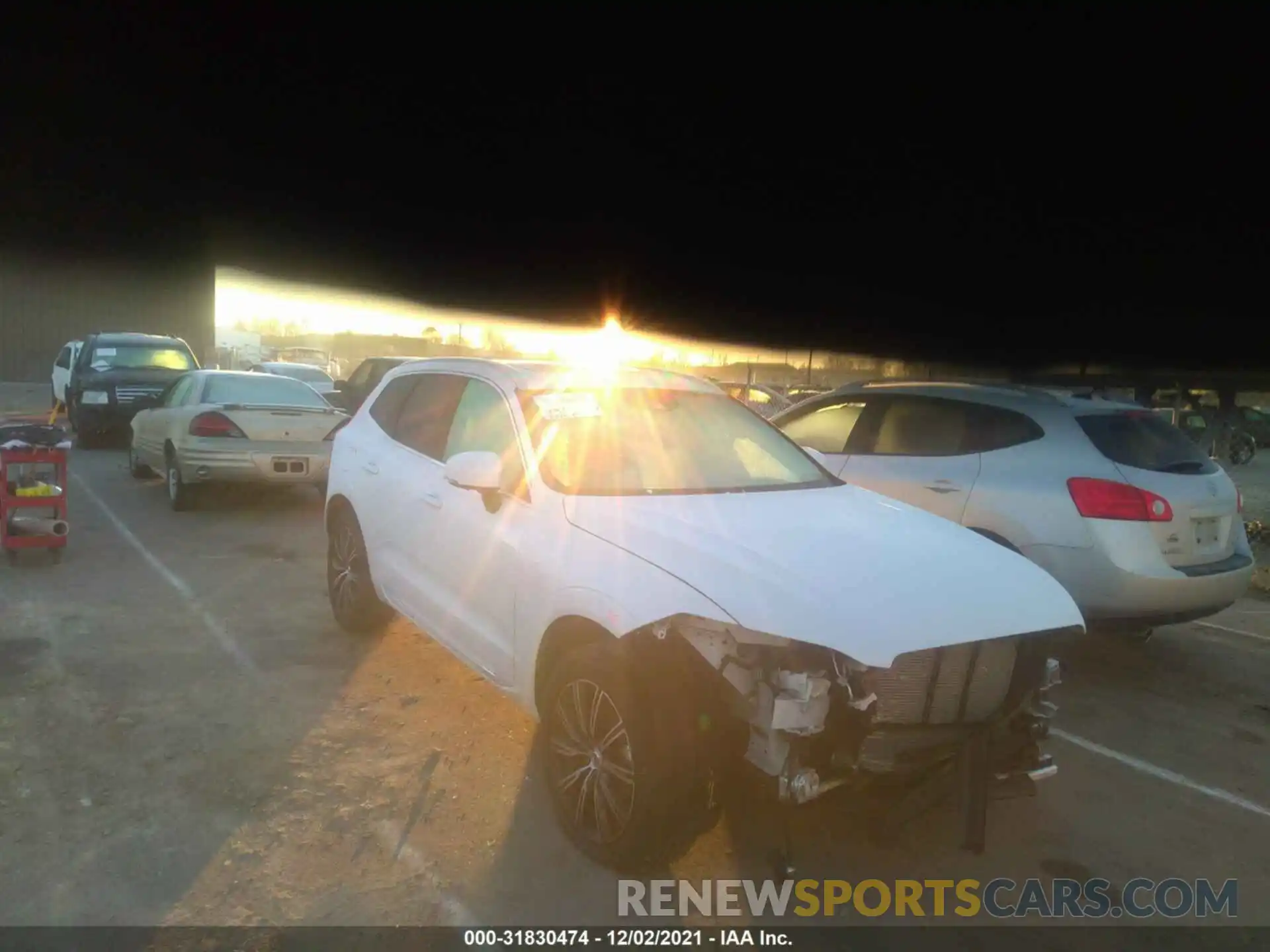 1 Photograph of a damaged car YV4102RL5M1734384 VOLVO XC60 2021