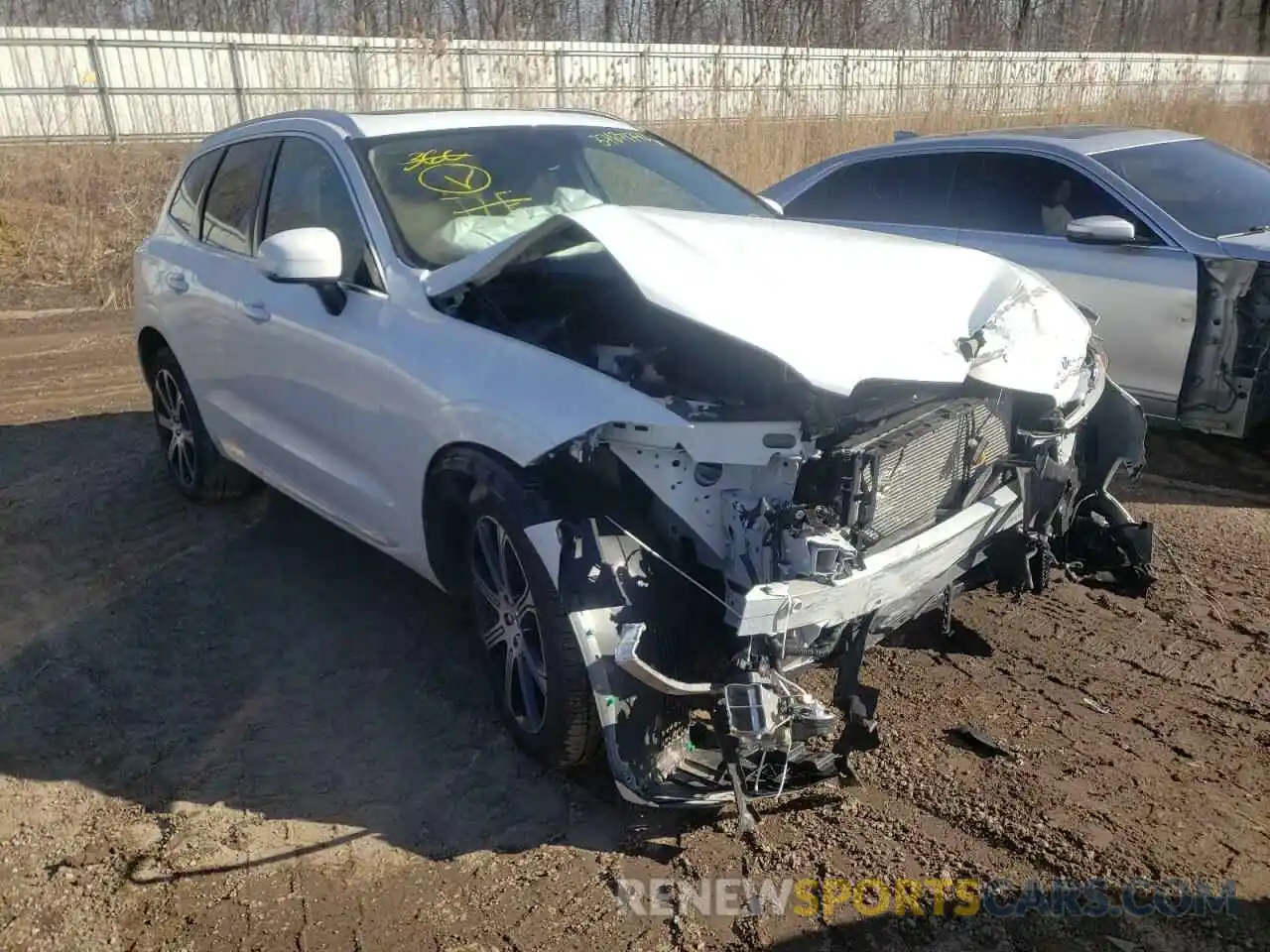 1 Photograph of a damaged car YV4102RL5M1809374 VOLVO XC60 2021