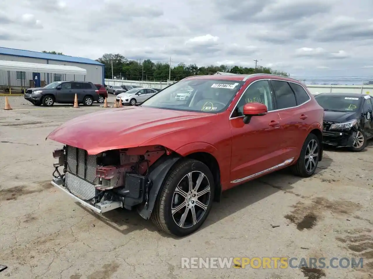 2 Photograph of a damaged car YV4102RL7M1786924 VOLVO XC60 2021