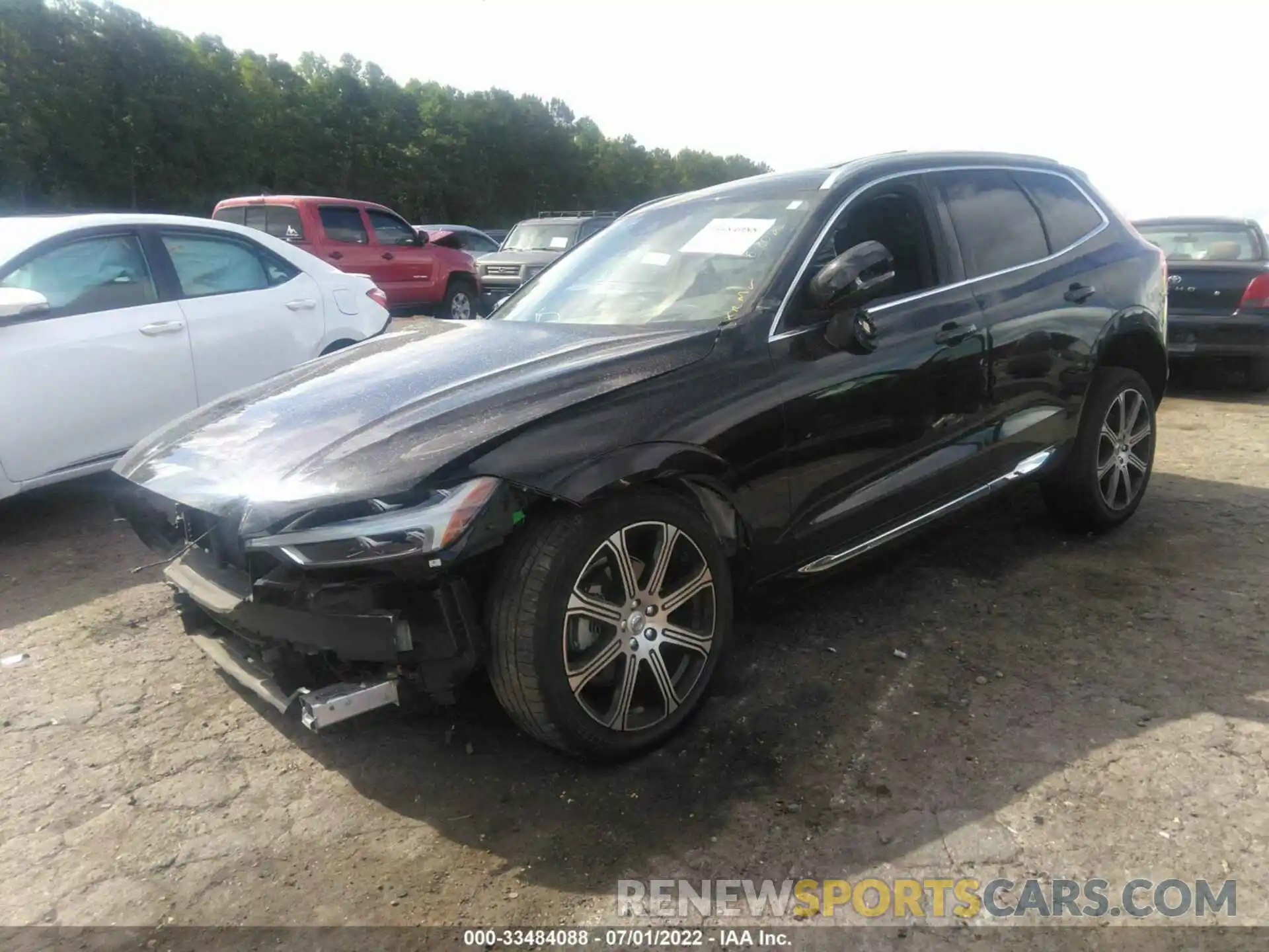 2 Photograph of a damaged car YV4102RL8M1727350 VOLVO XC60 2021