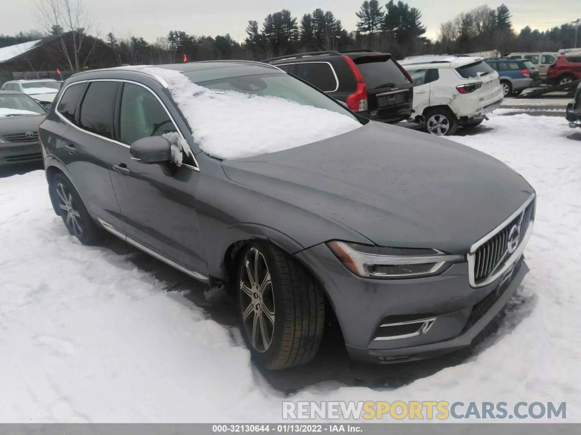 1 Photograph of a damaged car YV4102RL9M1684380 VOLVO XC60 2021