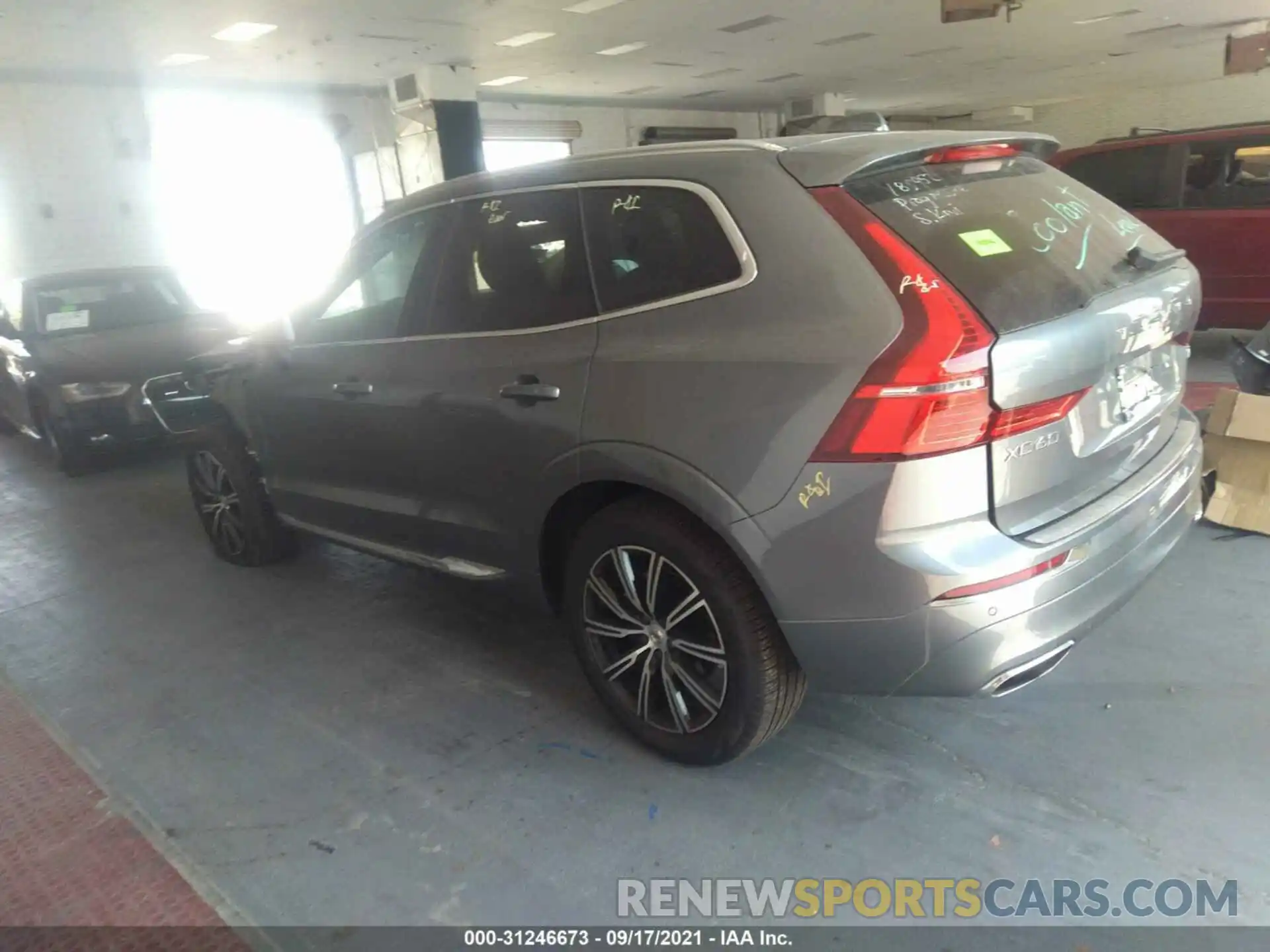 3 Photograph of a damaged car YV4102RL9M1709844 VOLVO XC60 2021