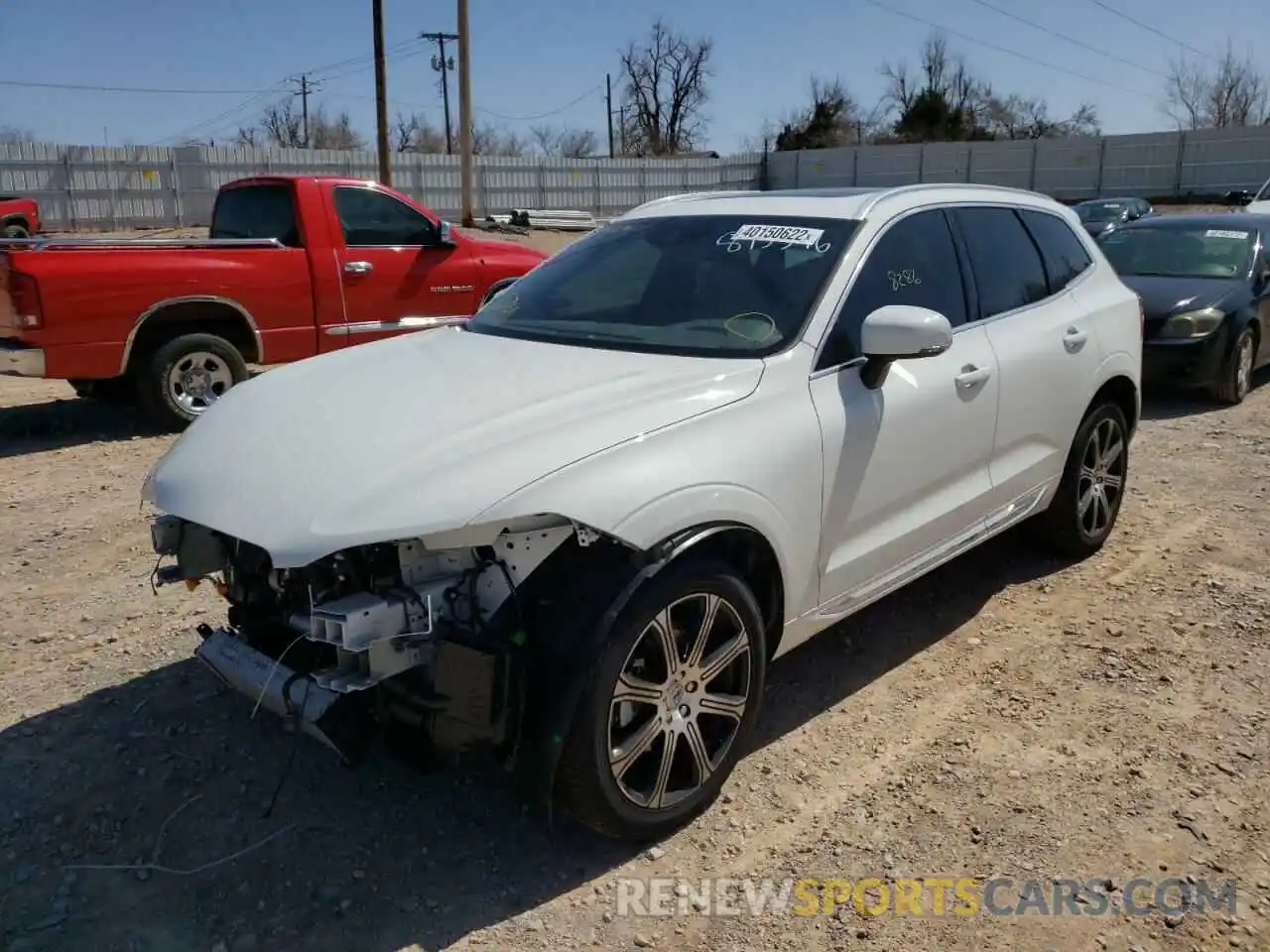 2 Photograph of a damaged car YV4102RL9M1875376 VOLVO XC60 2021