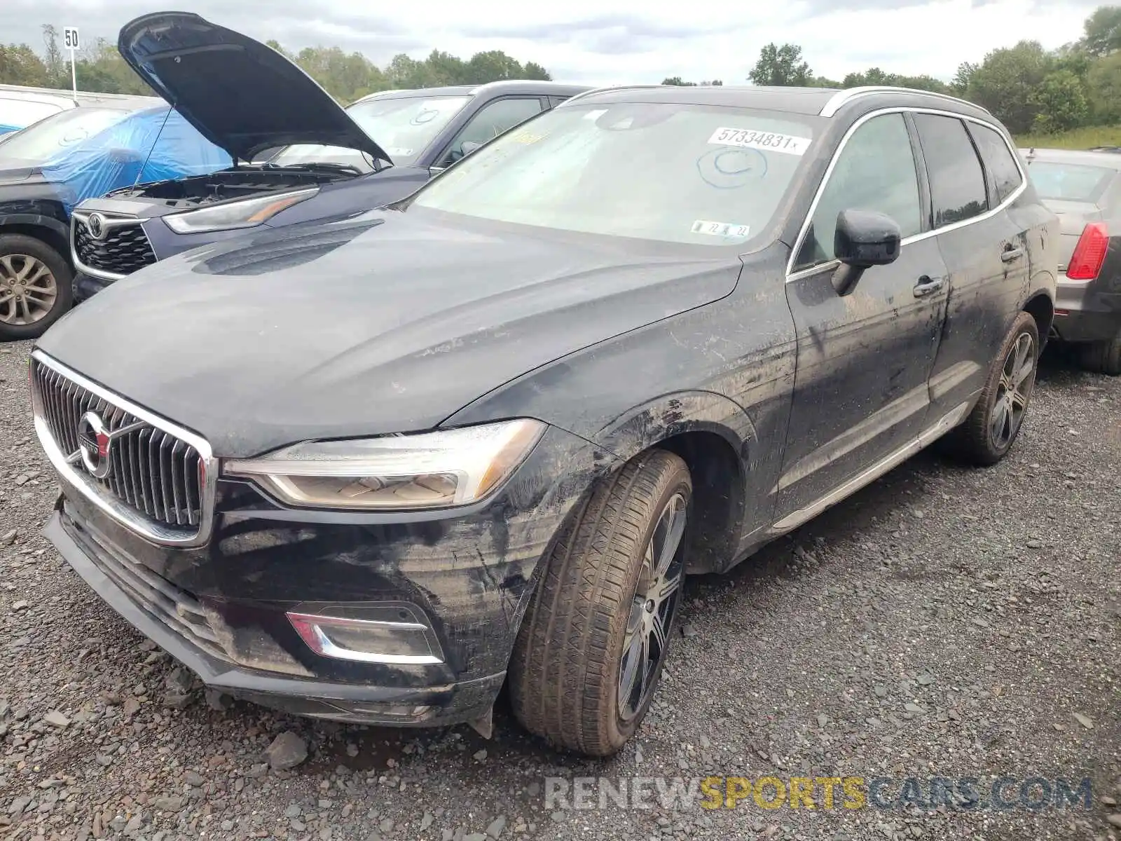 2 Photograph of a damaged car YV4102RLXM1684503 VOLVO XC60 2021