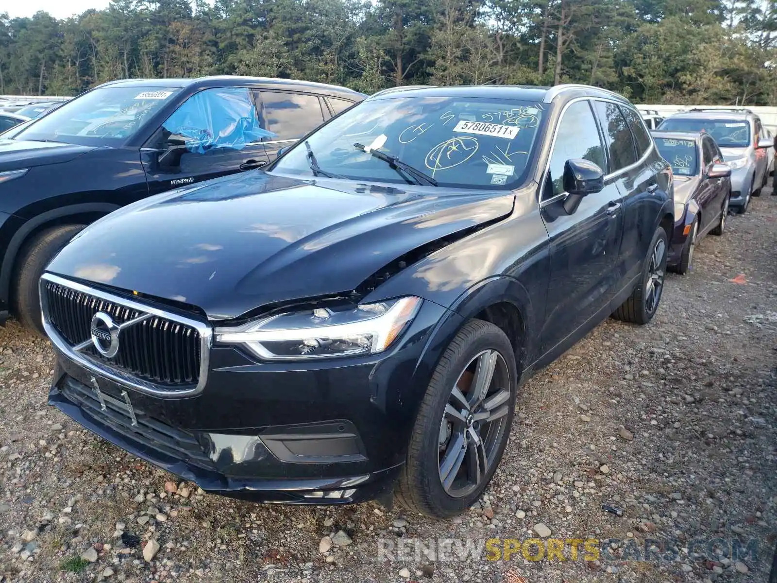 2 Photograph of a damaged car YV4A22RK7M1686209 VOLVO XC60 2021