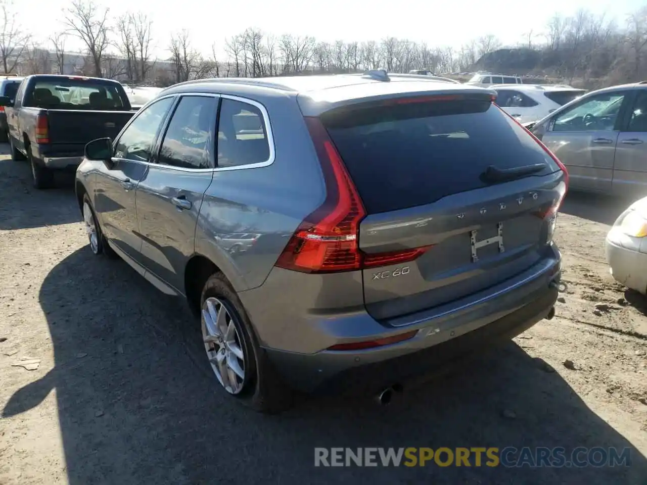 3 Photograph of a damaged car YV4A22RK8M1770278 VOLVO XC60 2021