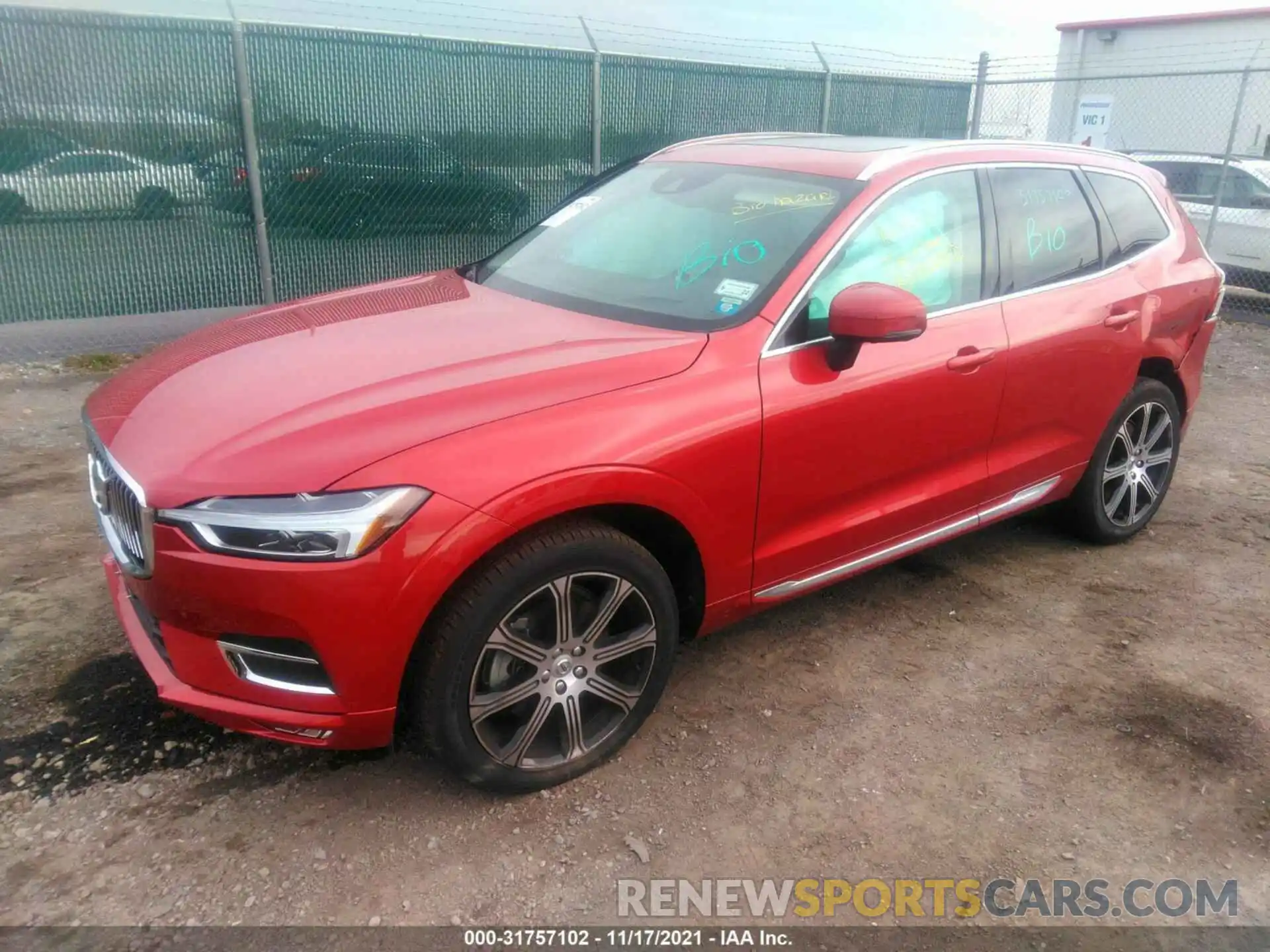 2 Фотография поврежденного автомобиля YV4A22RL3M1742512 VOLVO XC60 2021