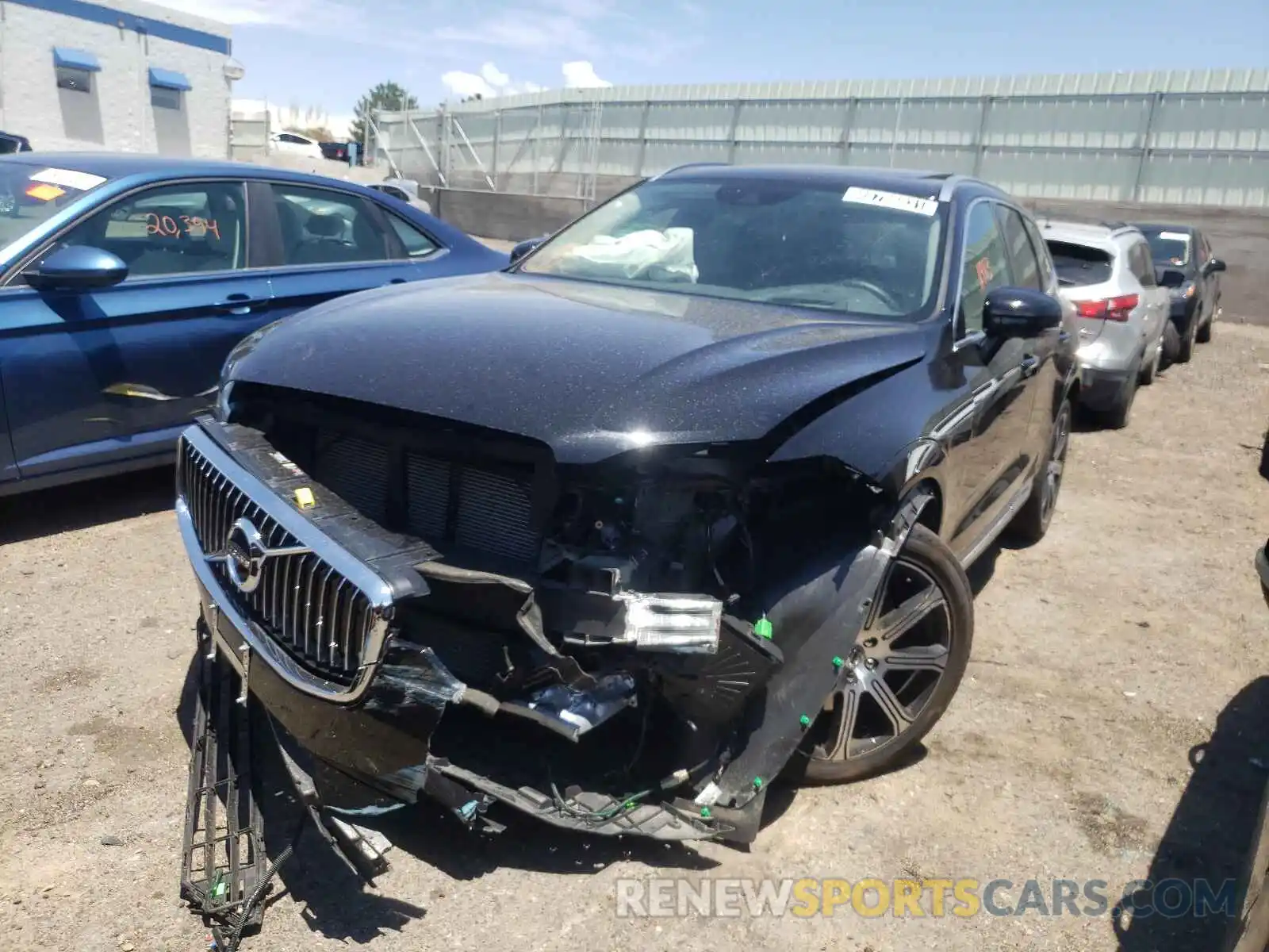 2 Photograph of a damaged car YV4A22RL8M1748547 VOLVO XC60 2021