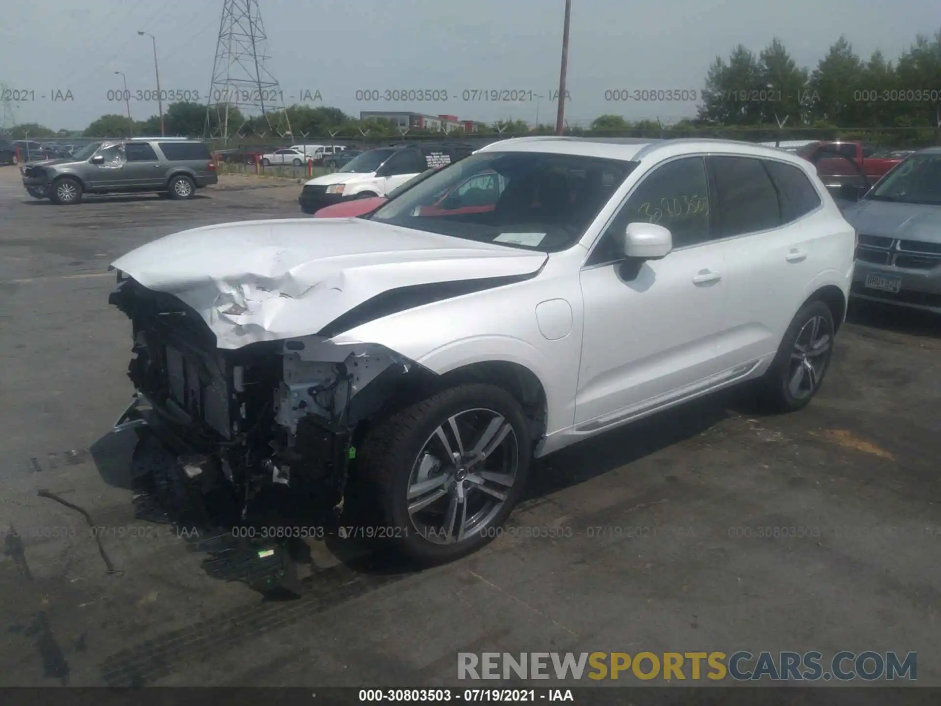 2 Photograph of a damaged car YV4BR0DK4M1856473 VOLVO XC60 2021