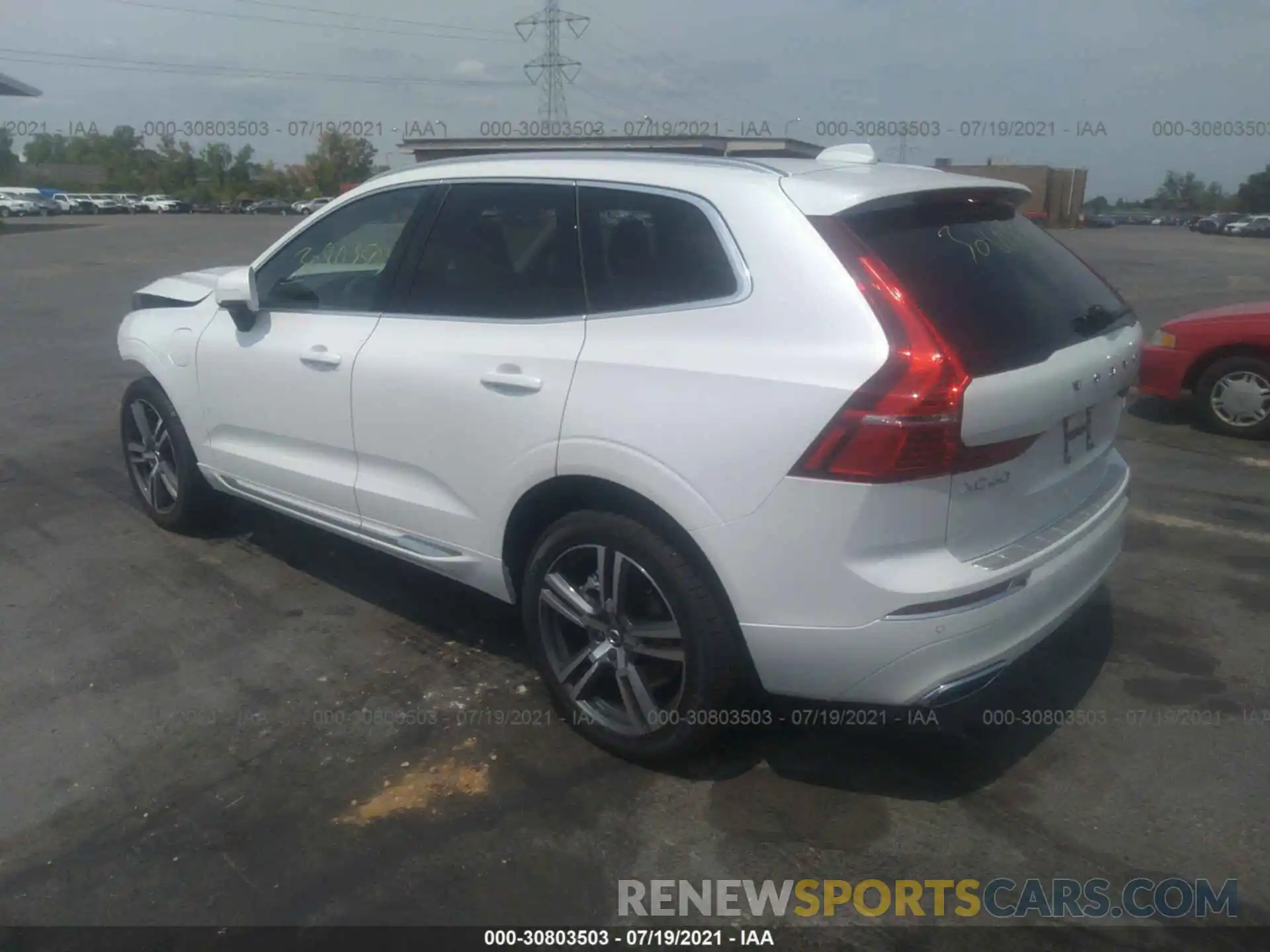 3 Photograph of a damaged car YV4BR0DK4M1856473 VOLVO XC60 2021