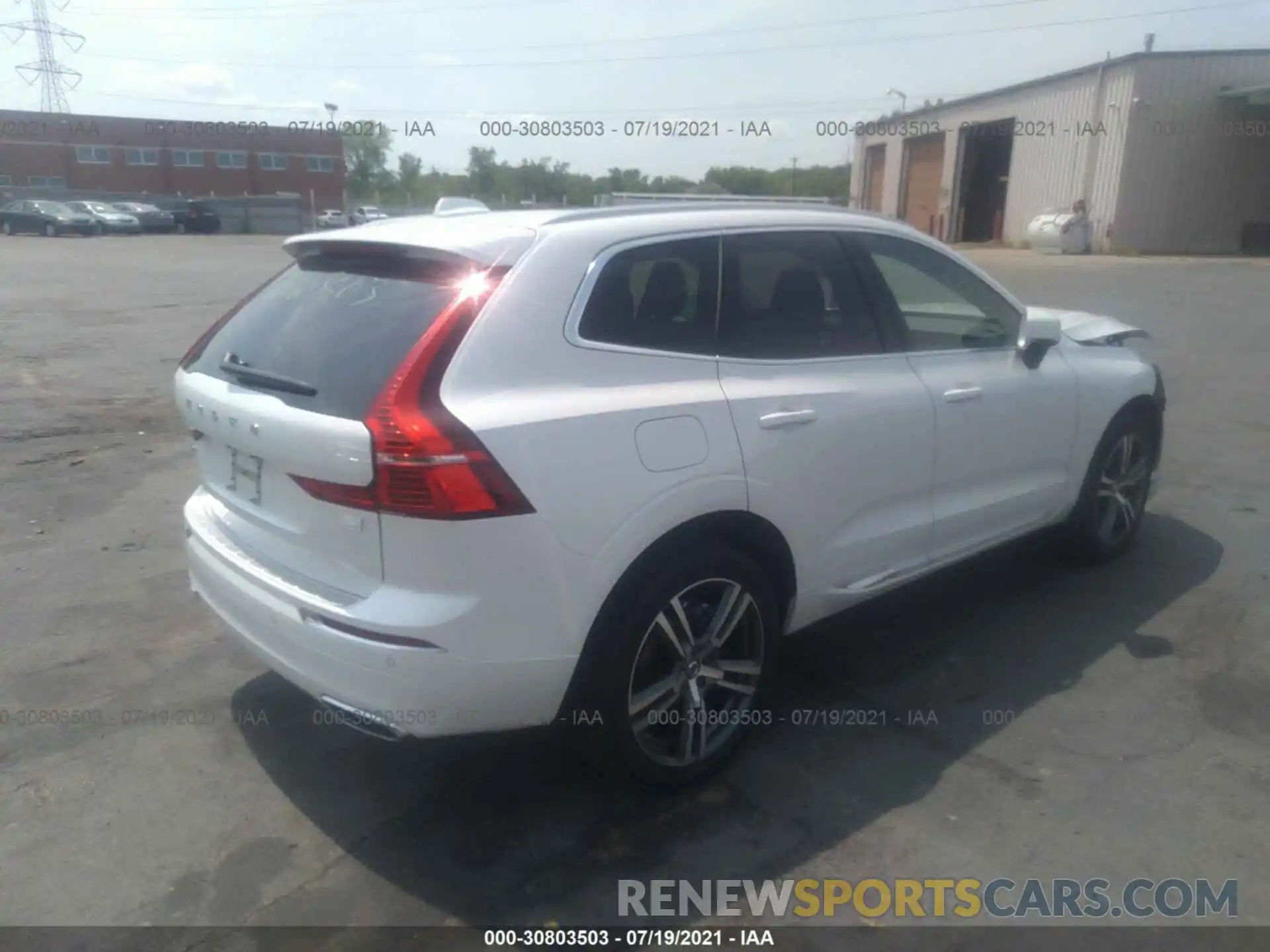 4 Фотография поврежденного автомобиля YV4BR0DK4M1856473 VOLVO XC60 2021