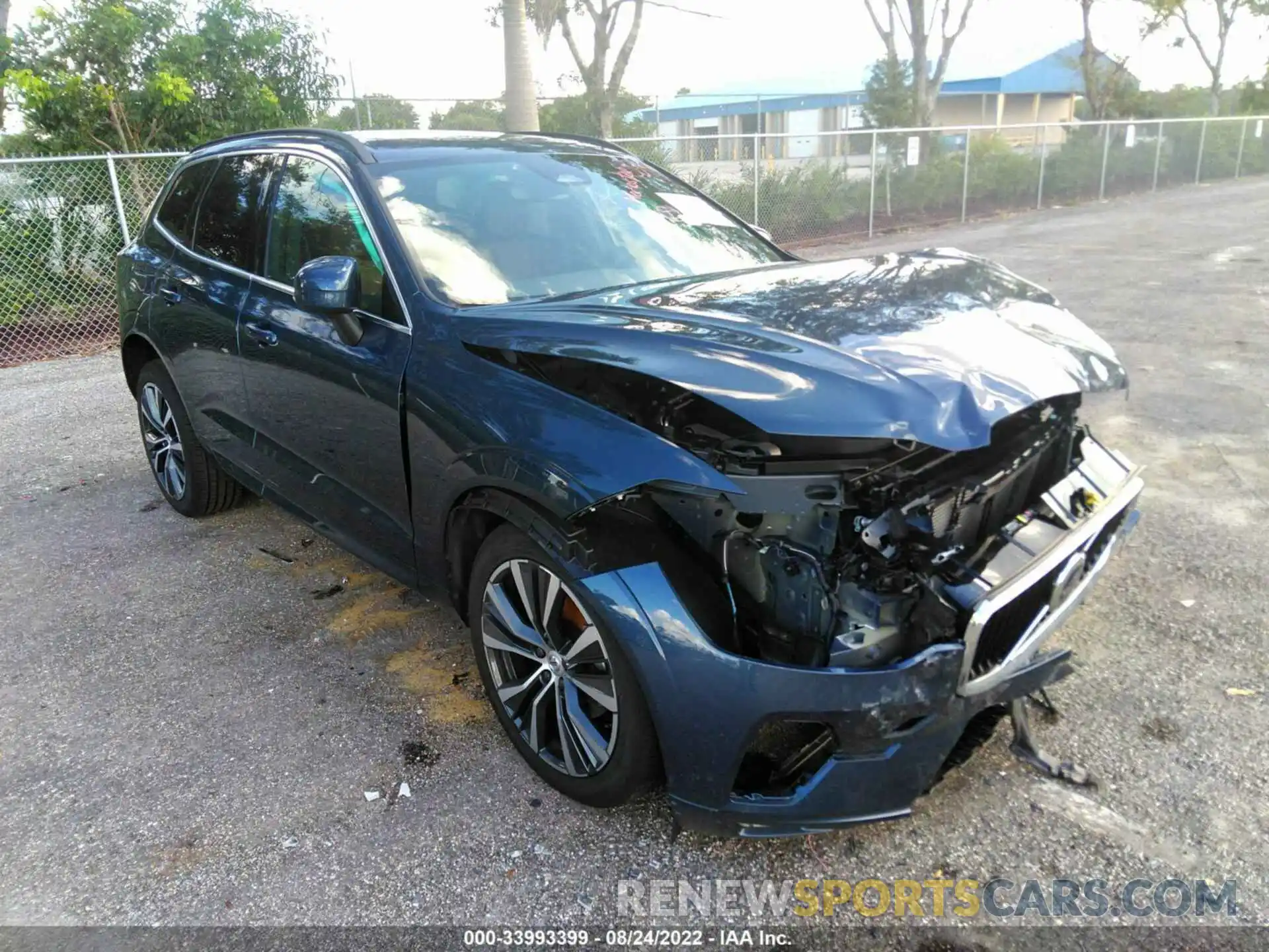 1 Photograph of a damaged car YV4L12DK6N1985954 VOLVO XC60 2022