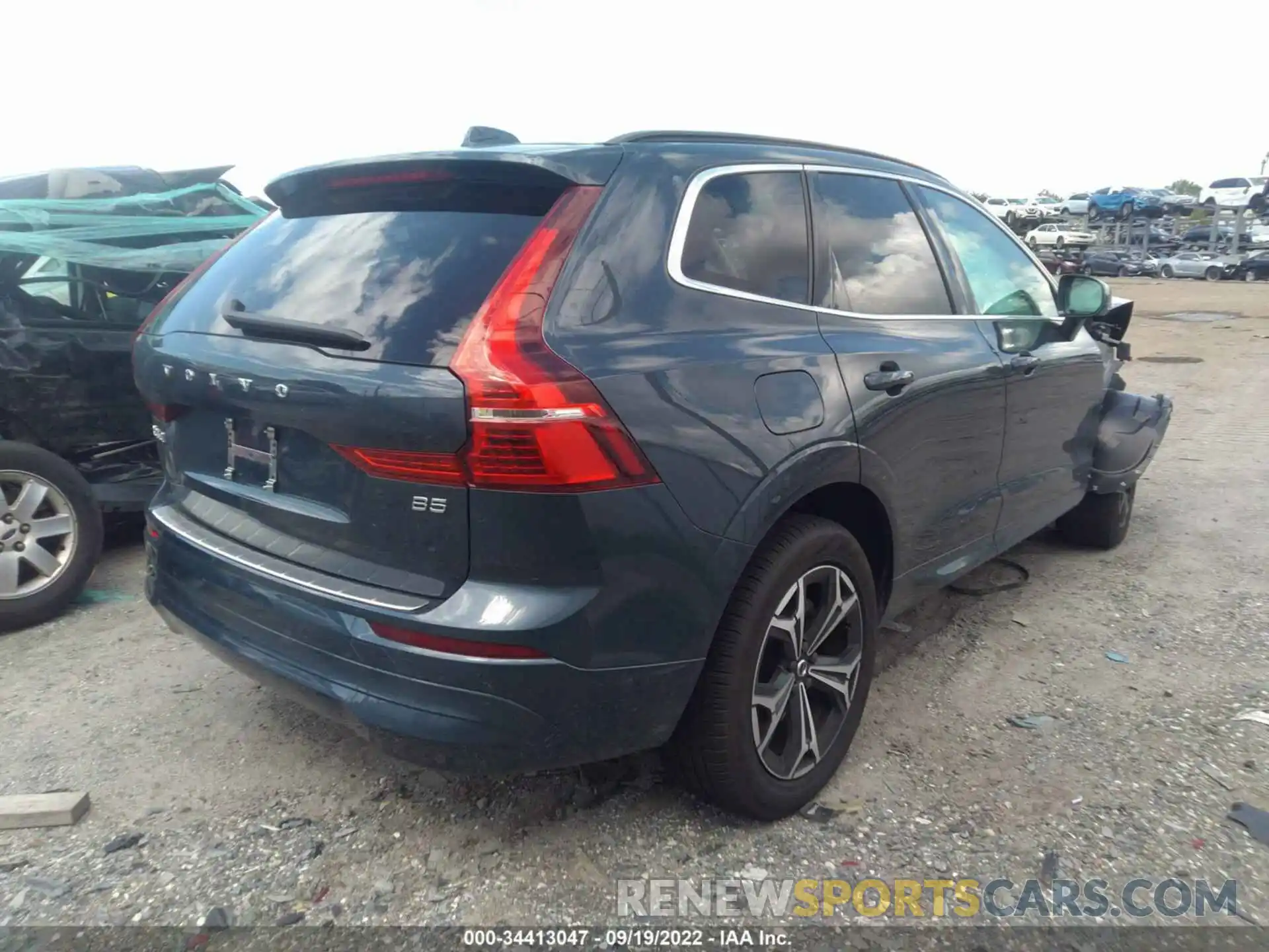 4 Фотография поврежденного автомобиля YV4L12DK8N1982165 VOLVO XC60 2022