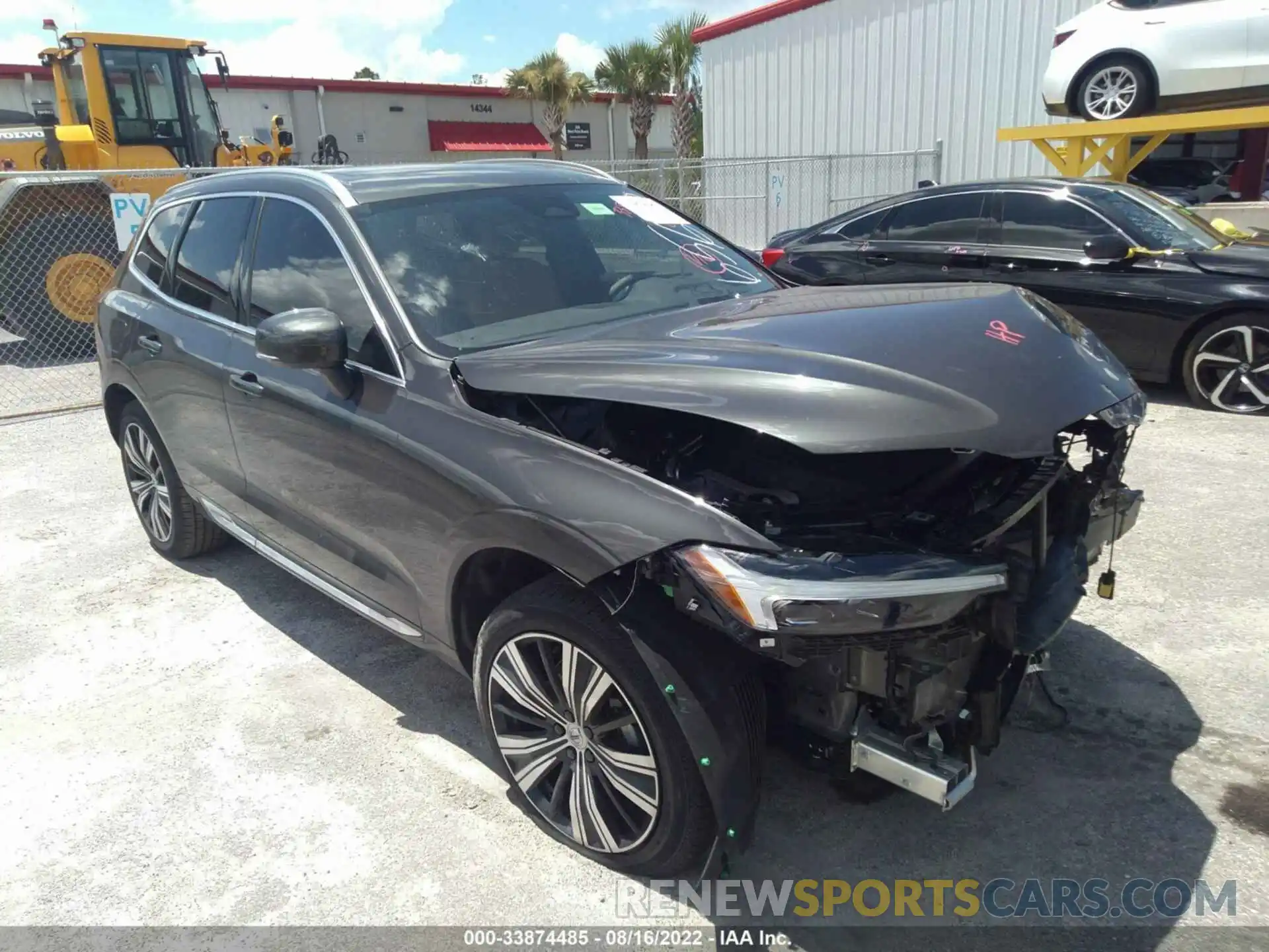 1 Photograph of a damaged car YV4L12DL0N1986560 VOLVO XC60 2022