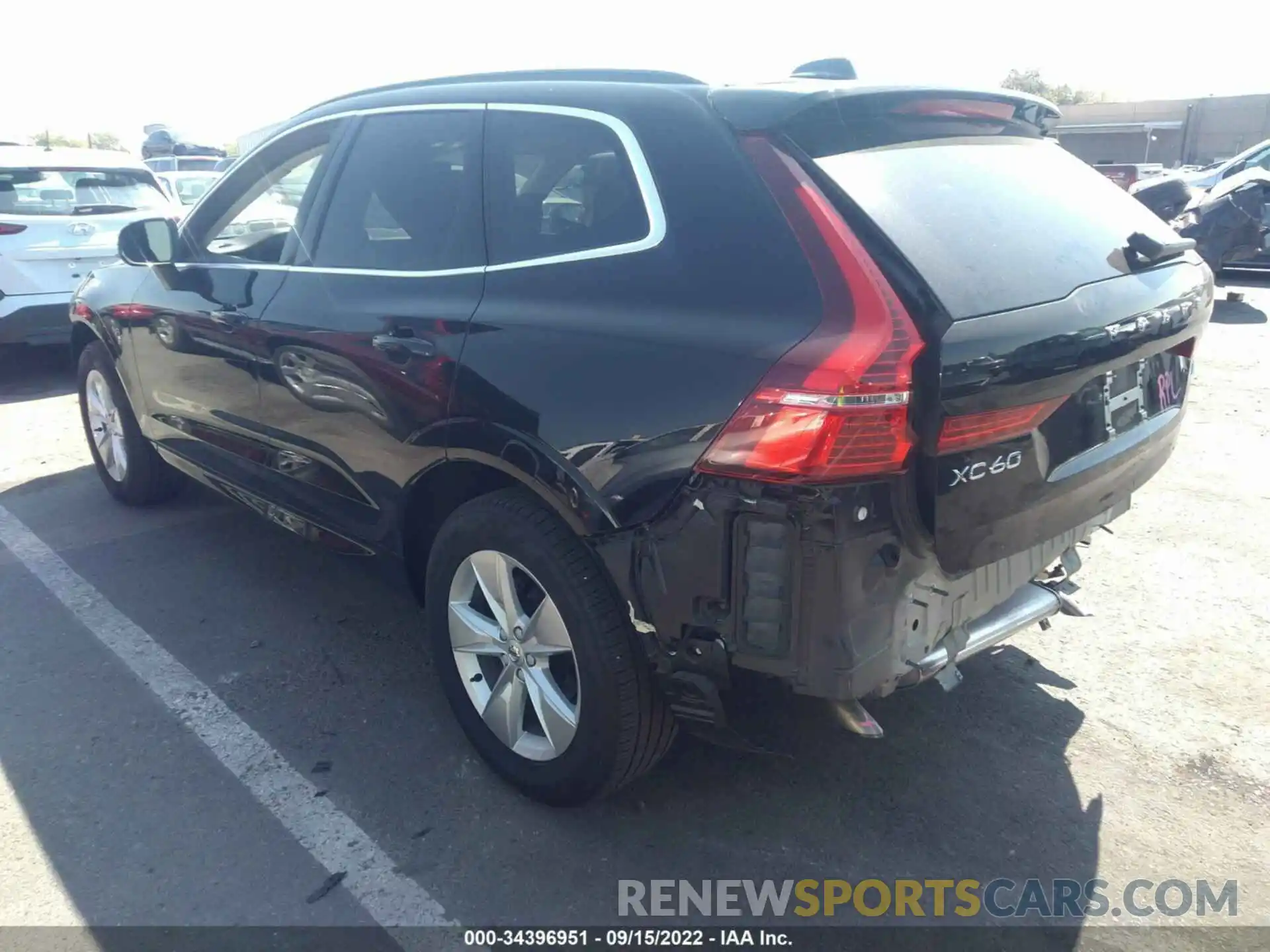 3 Photograph of a damaged car YV4L12RK2N1962910 VOLVO XC60 2022