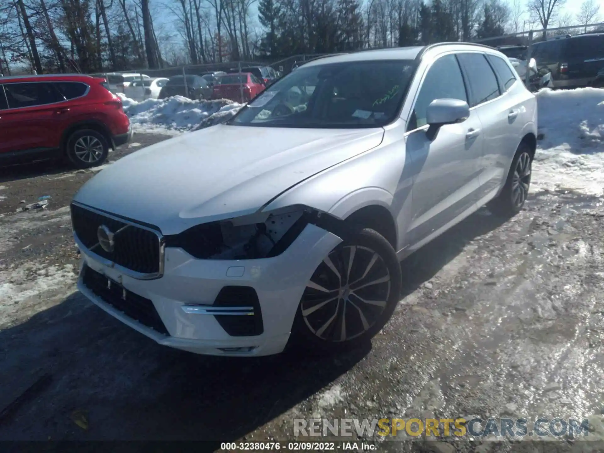 2 Photograph of a damaged car YV4L12RK4N1951696 VOLVO XC60 2022