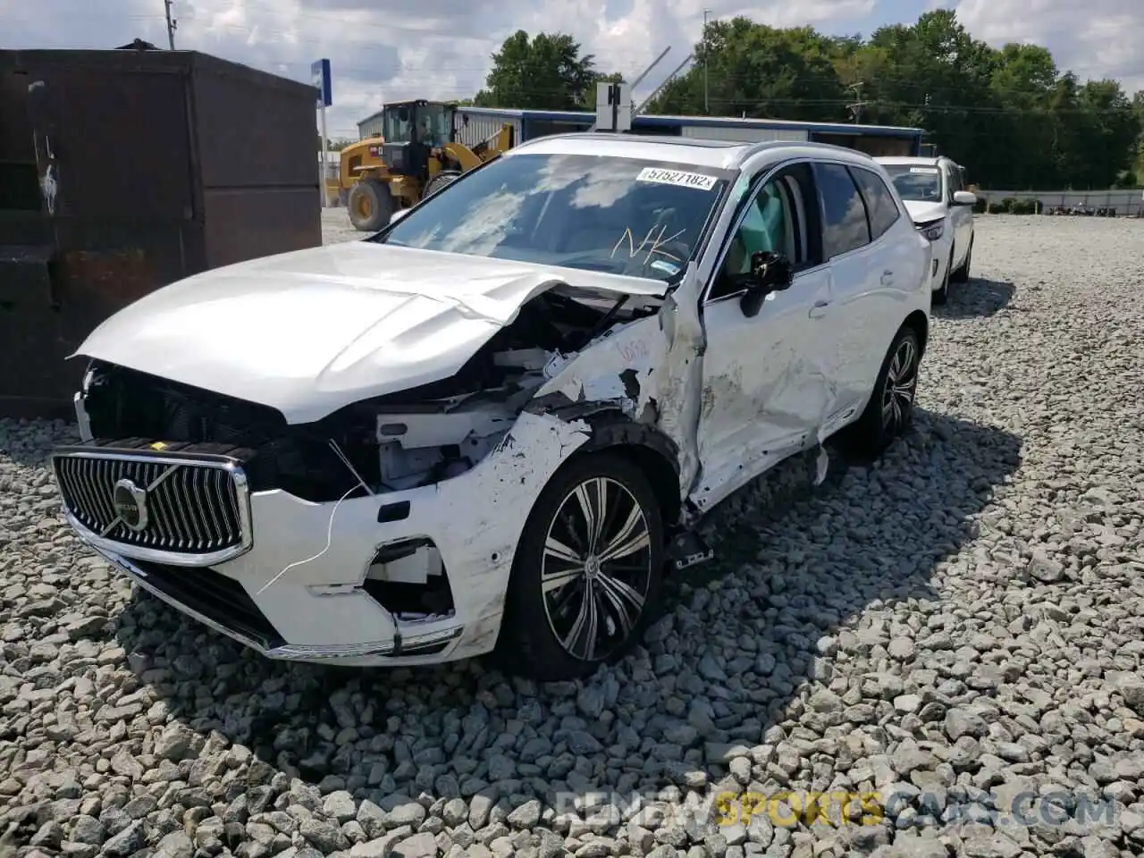 2 Photograph of a damaged car YV4L12DL2N1055140 VOLVO XC60 B5 IN 2022