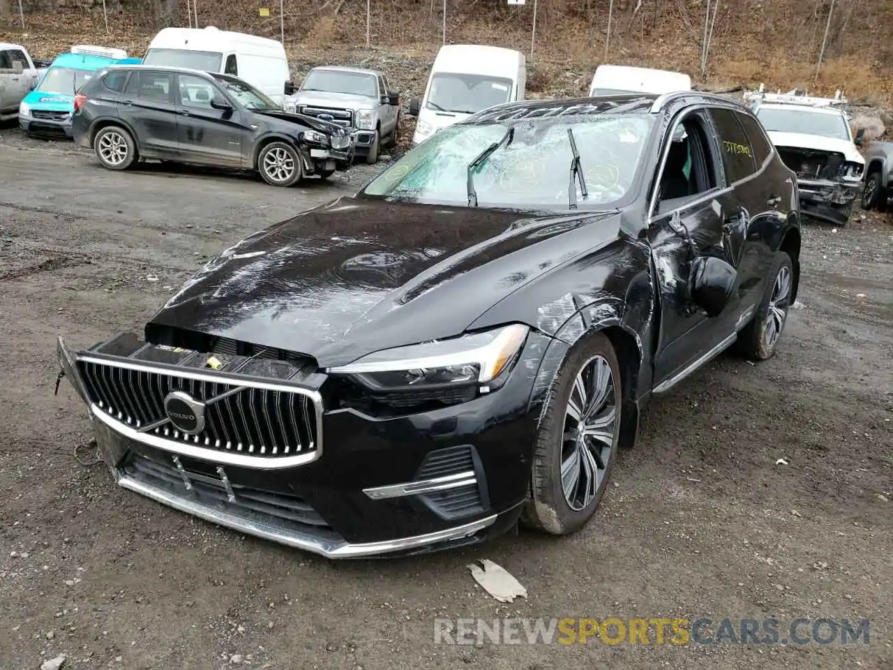 2 Photograph of a damaged car YV4L12RL5N1954132 VOLVO XC60 B5 IN 2022