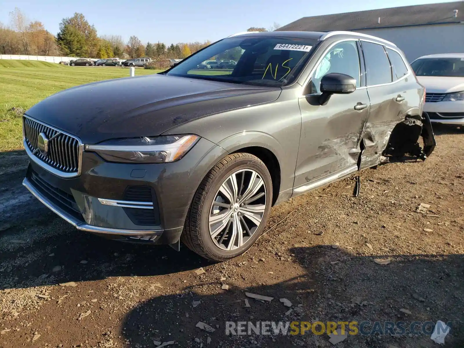 2 Photograph of a damaged car YV4062RL5N1906117 VOLVO XC60 B6 IN 2022