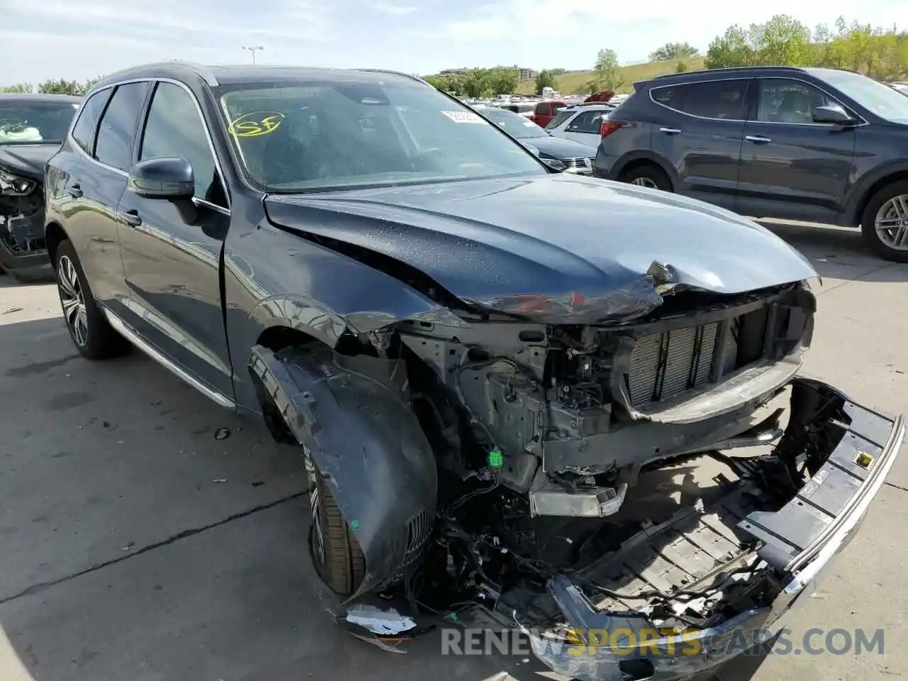 1 Photograph of a damaged car YV4062RL5N1987197 VOLVO XC60 B6 IN 2022