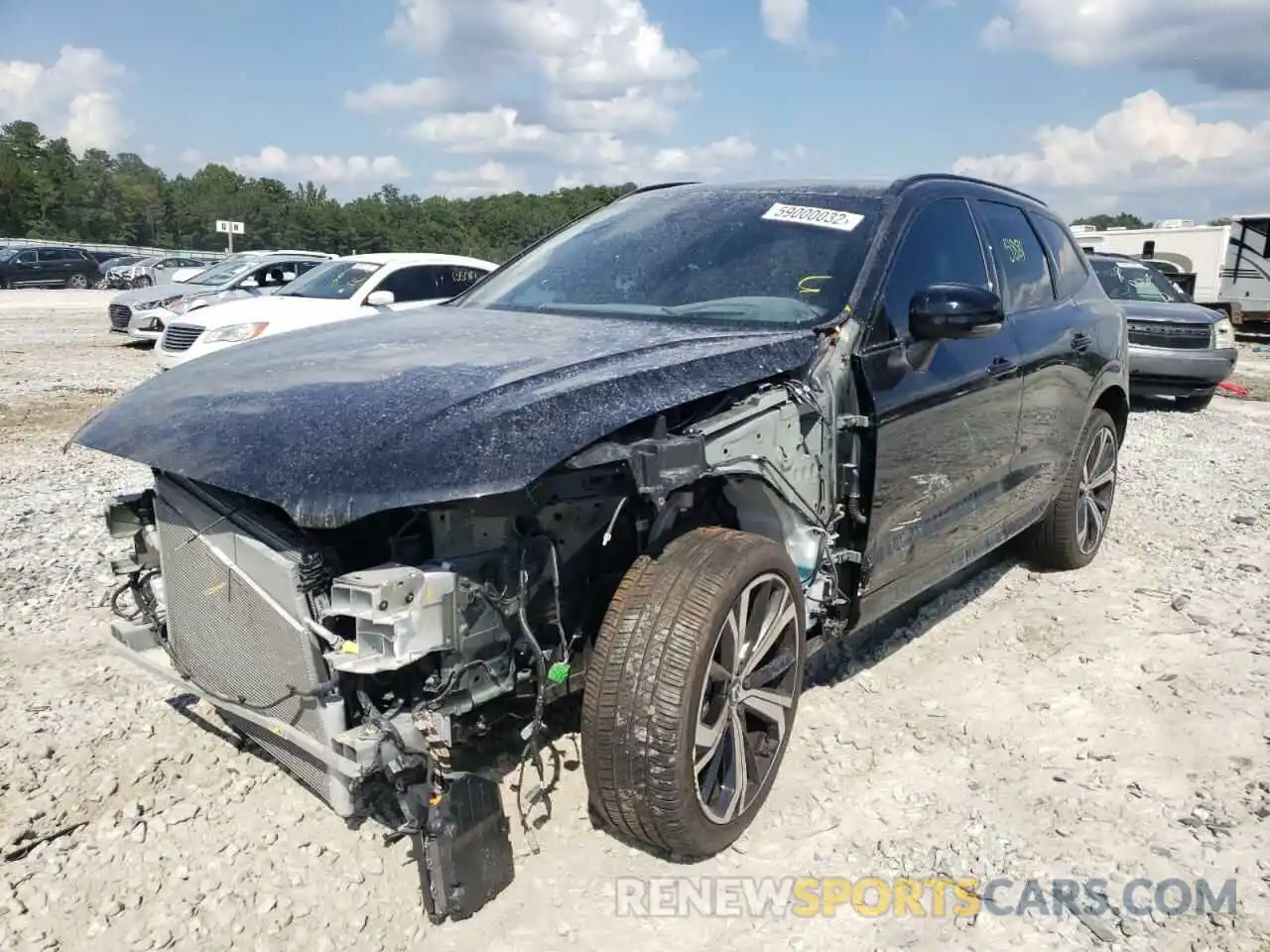 2 Photograph of a damaged car YV4062RM1N1964413 VOLVO XC60 B6 R- 2022