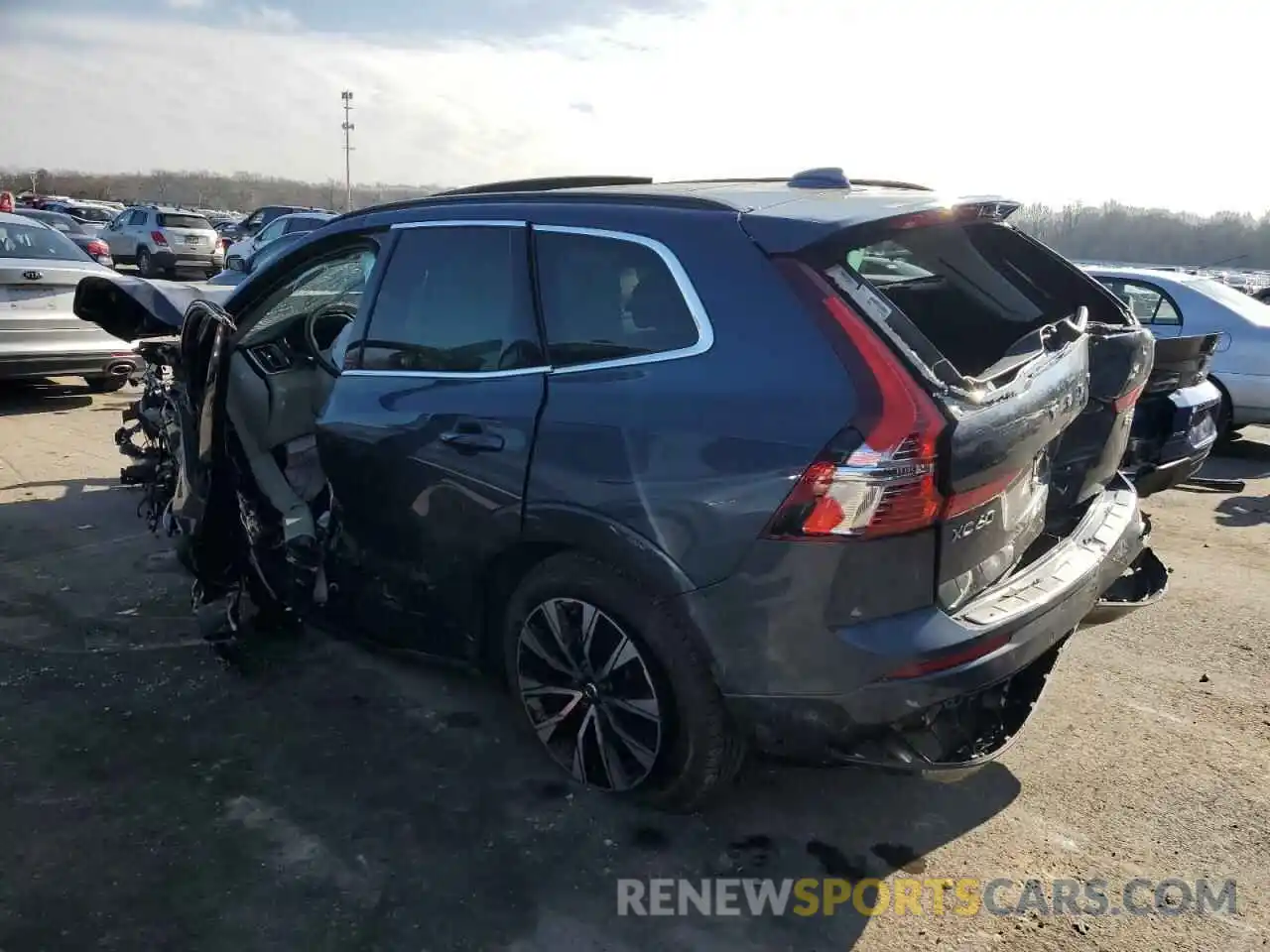 2 Photograph of a damaged car YV4L12RV2P1216910 VOLVO XC60 CORE 2023