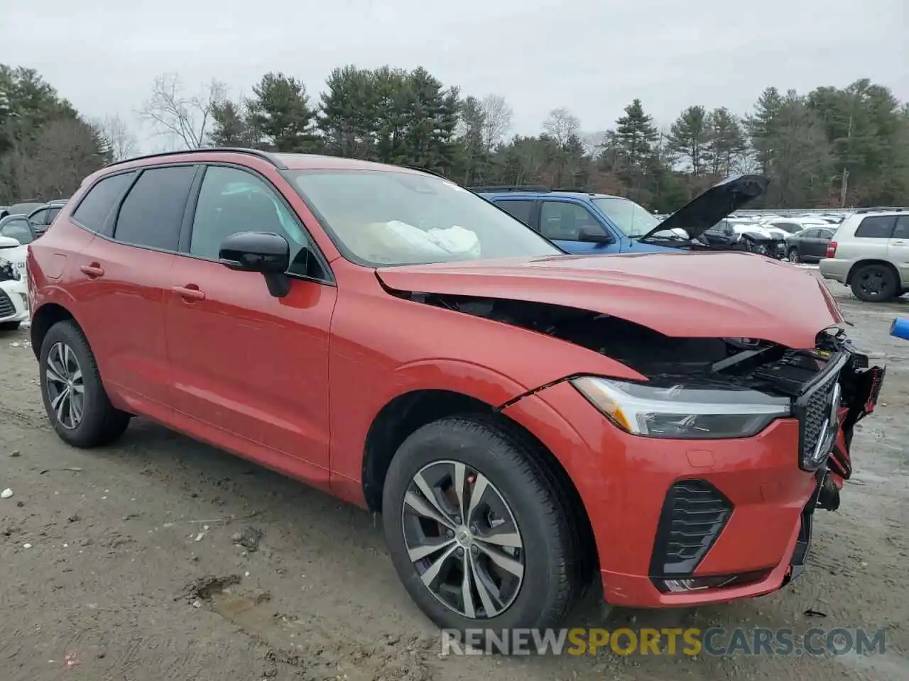 4 Photograph of a damaged car YV4L12RK9R1801220 VOLVO XC60 CORE 2024