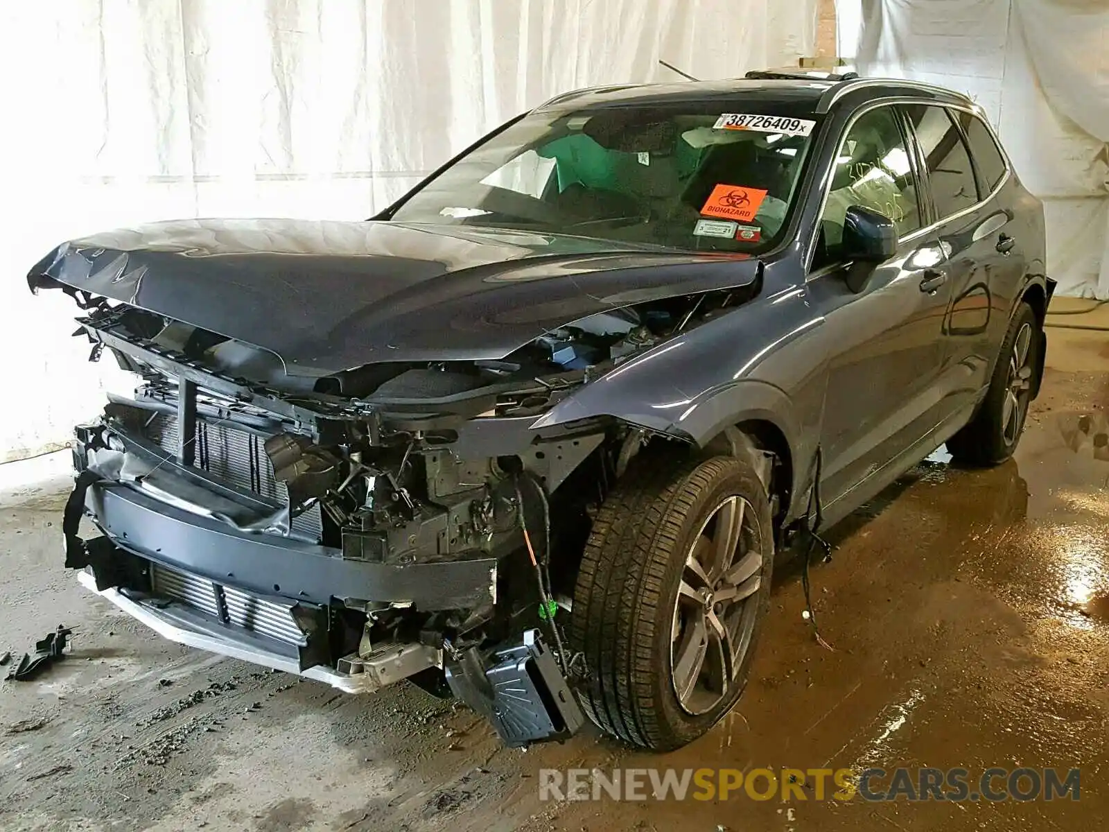 2 Photograph of a damaged car LYV102RK4KB284971 VOLVO XC60 T5 2019