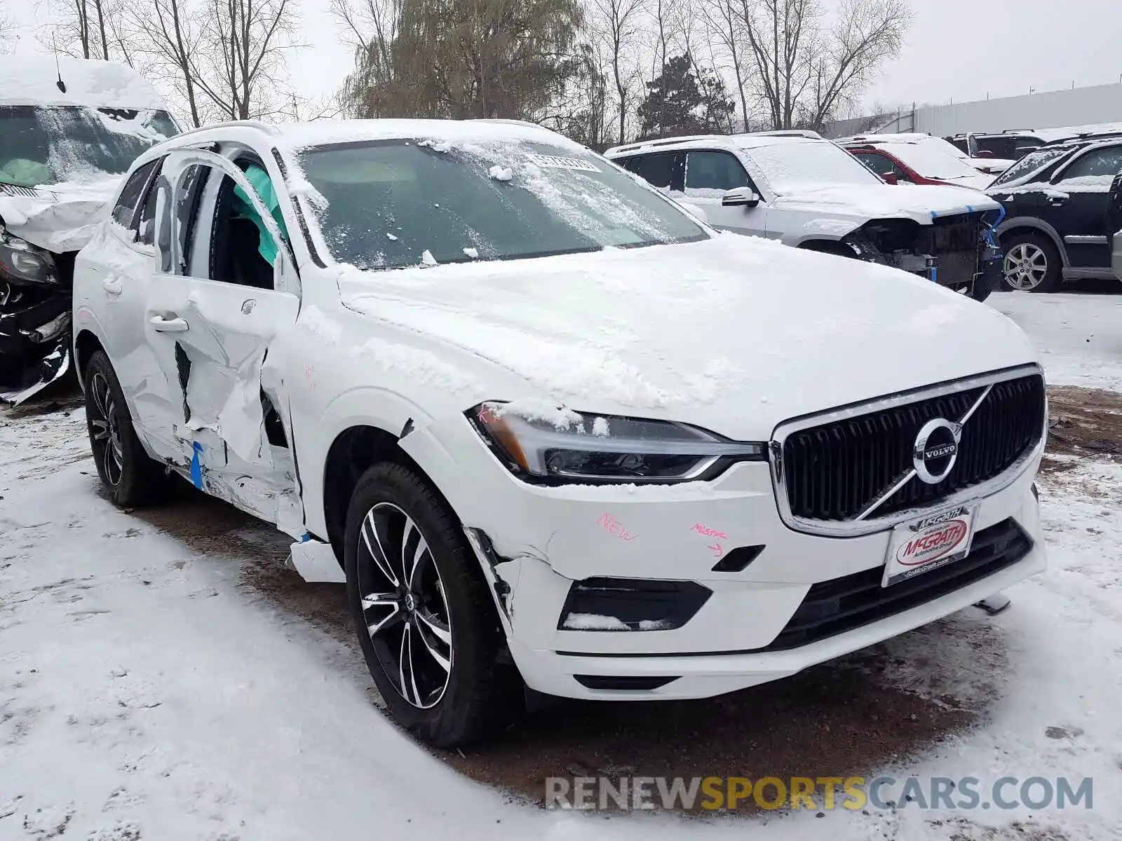 1 Photograph of a damaged car LYV102RK9KB196059 VOLVO XC60 T5 2019