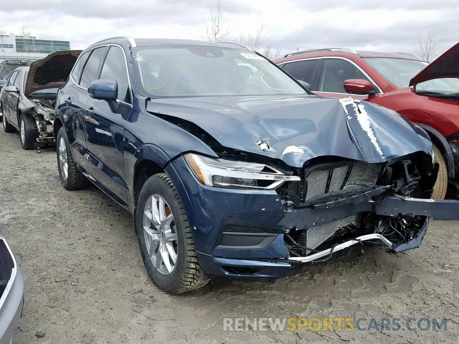 1 Photograph of a damaged car YV4102RK7K1186375 VOLVO XC60 T5 2019