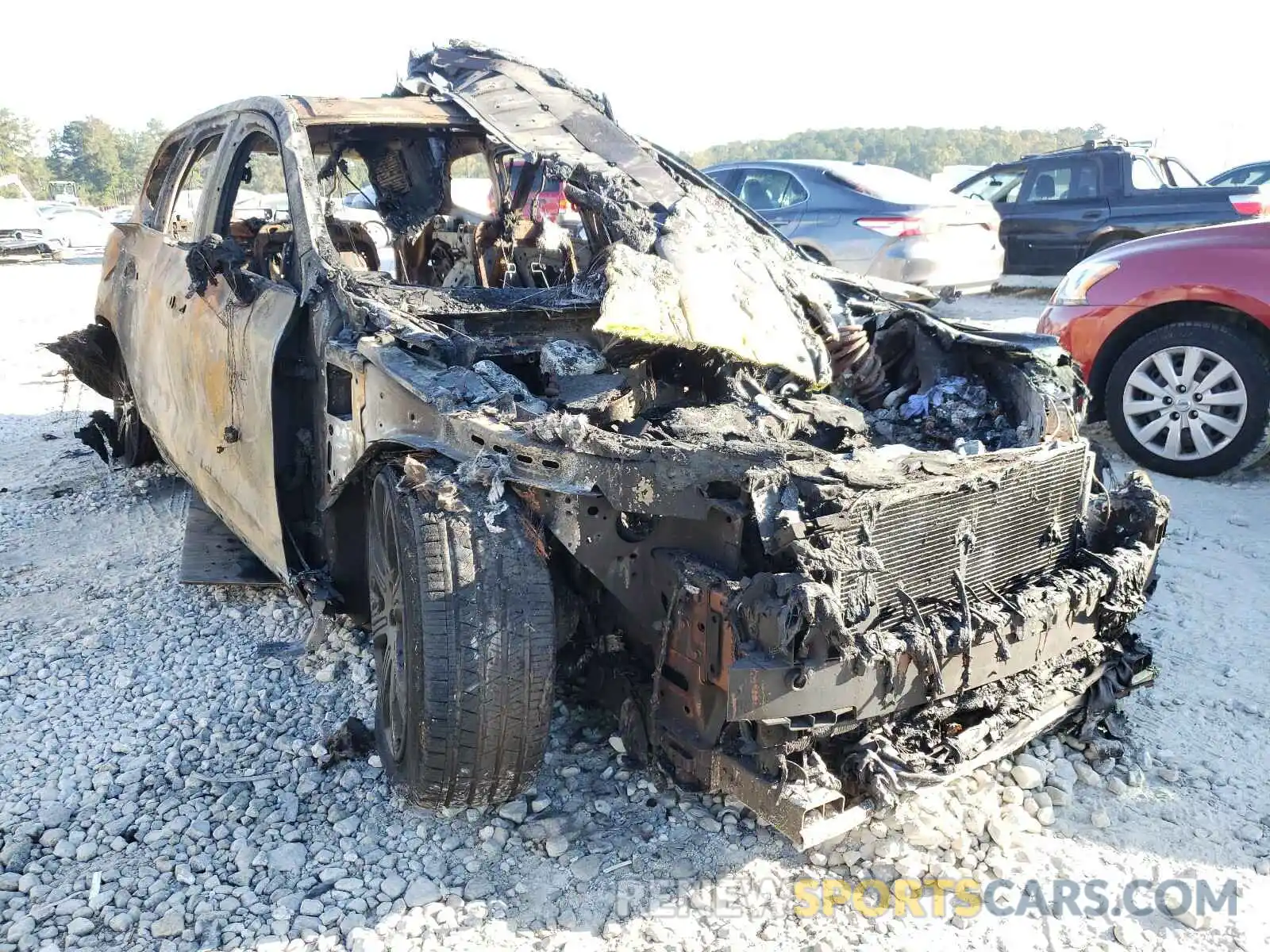 1 Photograph of a damaged car YV4102DL4L1440478 VOLVO XC60 T5 IN 2020