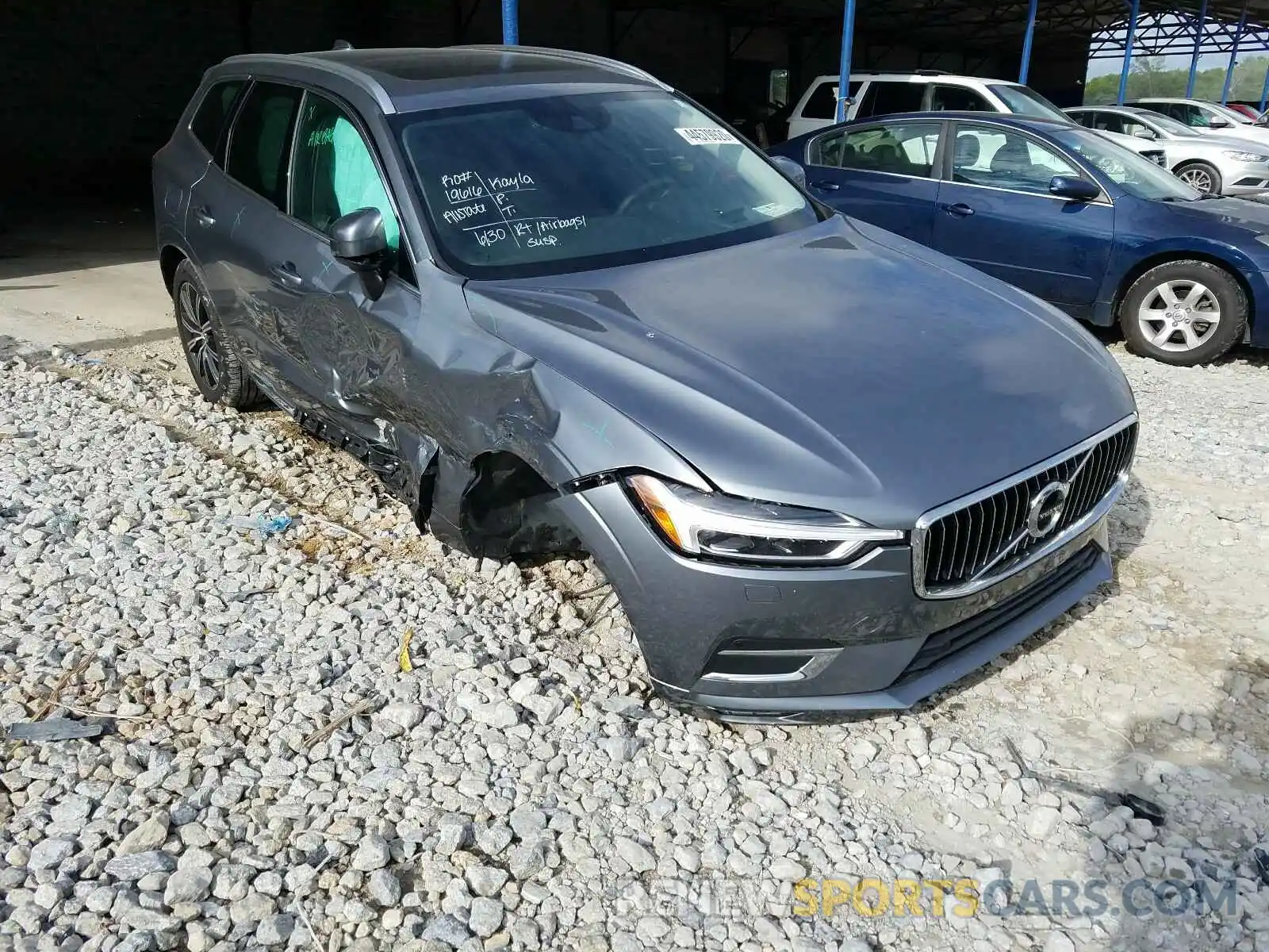 1 Фотография поврежденного автомобиля YV4102RLXL1428862 VOLVO XC60 T5 IN 2020
